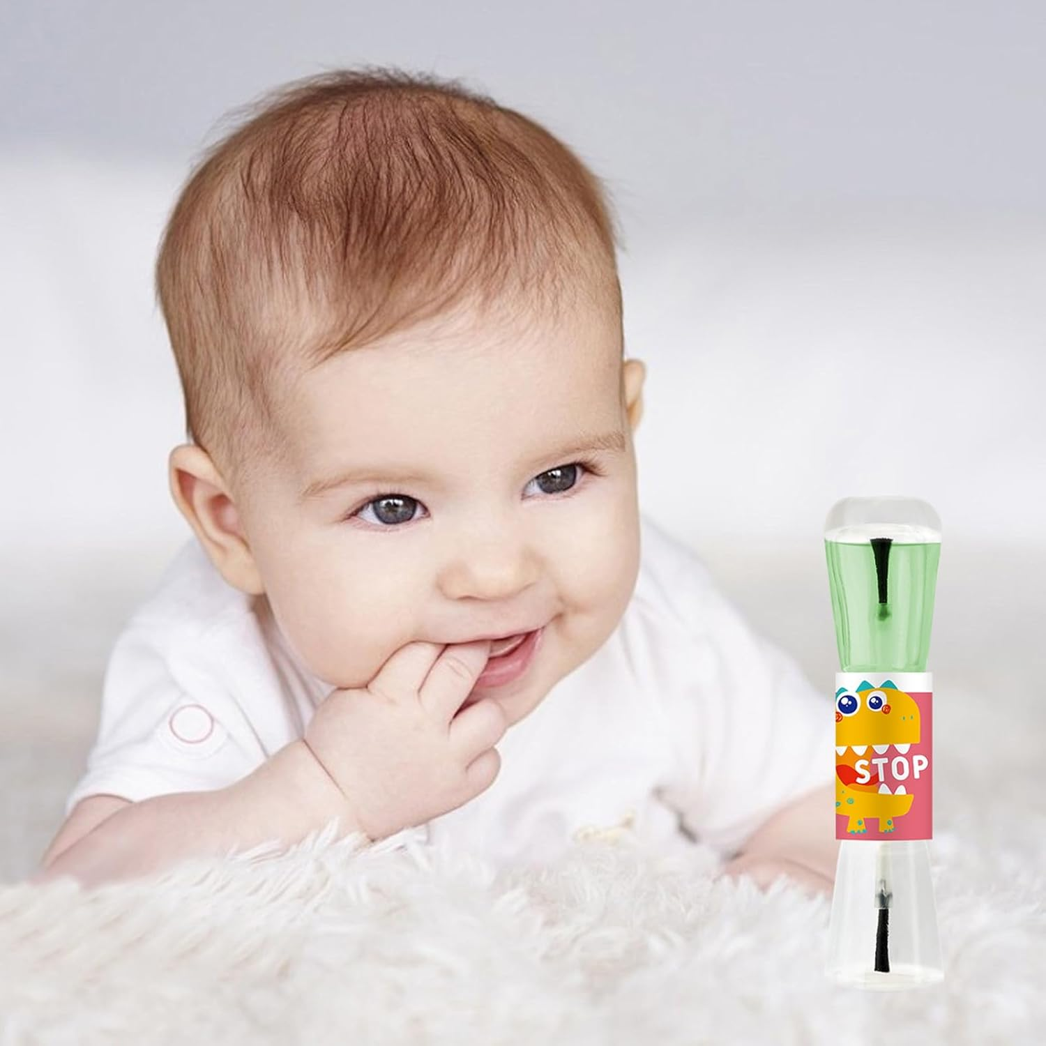 10Ml No Bite Nail Polish, Kid'S Anti-Biting Nail Polish Liquid, Finger Sucking Guard Prevention, Natural Plant Extracts Nails Bitter for Kids & Adults image number 1