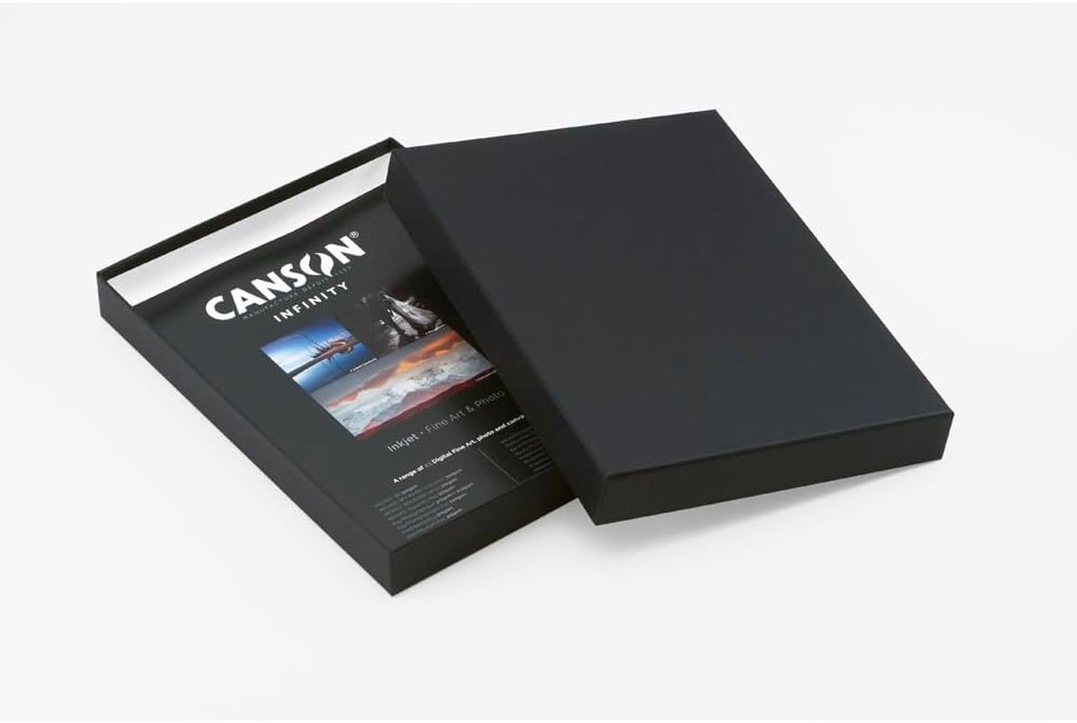 Canson Infinity Archival Box, for Images and Documents up to 8.5 X 11 Inches, Fits 8.5 X 11 Inch Sheets, Black image number 5
