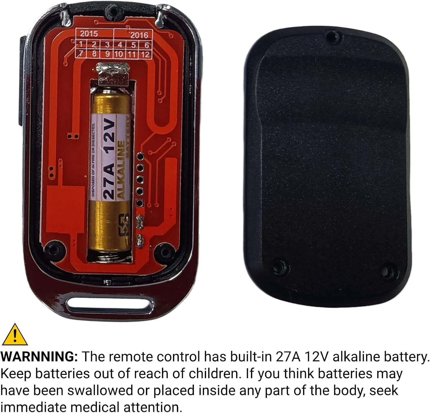 QSDIYRF Garage Door Remote ONLY Compatible with Mhouse/Myhouse TX3 TX4 GTX4 GTX4C Door Gate Remote Control 433.92Mhz Garage Remote Replacement (Blue LED Indicator, 1 Pack) image number 3
