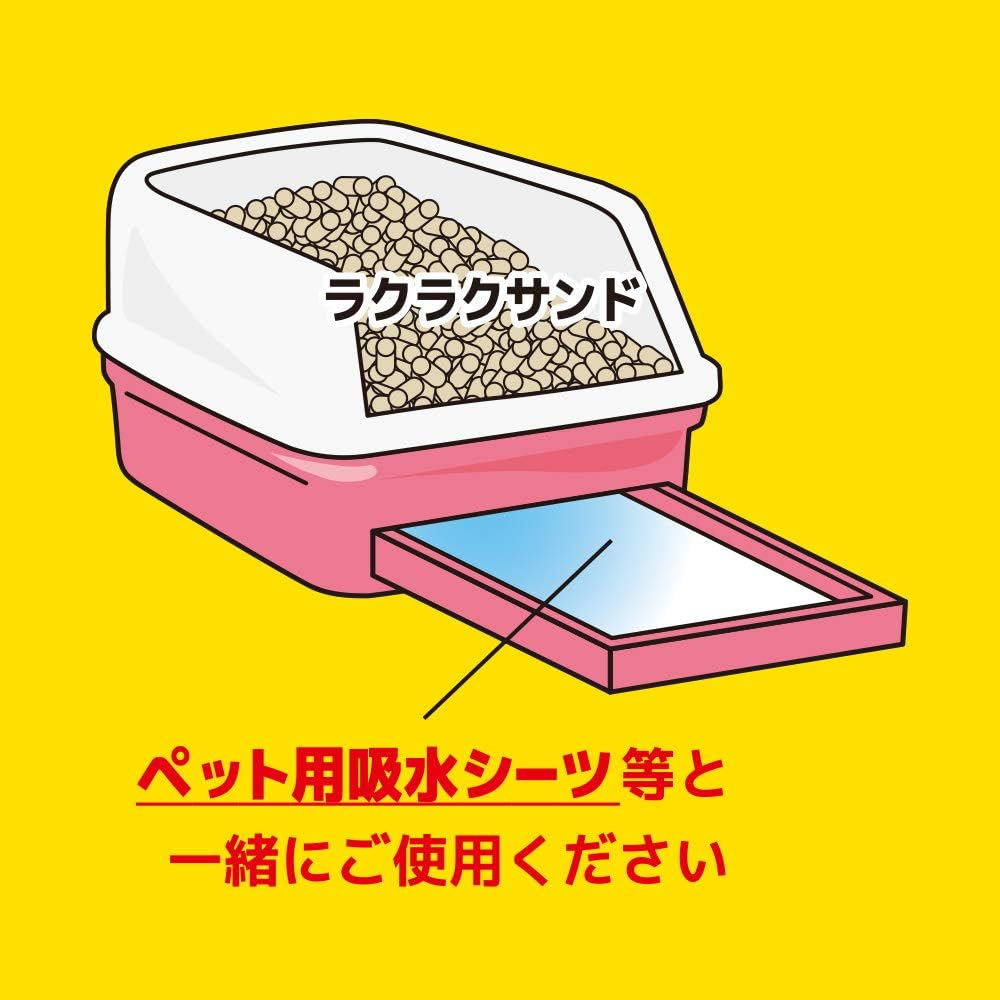Shin-Tohoku Chemical Industries Cat Litter, Easy Sand, 1.1 Gal (4 L) X 4 Packs (Sold by Case) image number 4