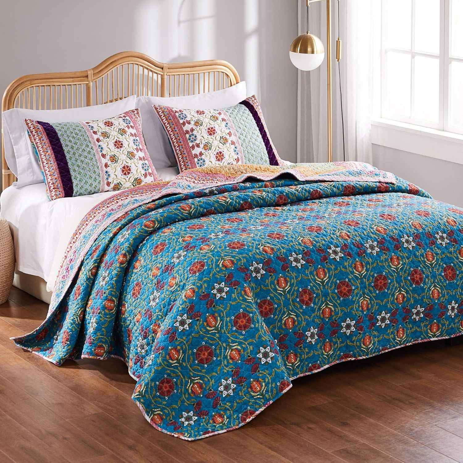 Greenland Home Fashions Thalia Quilt Set
