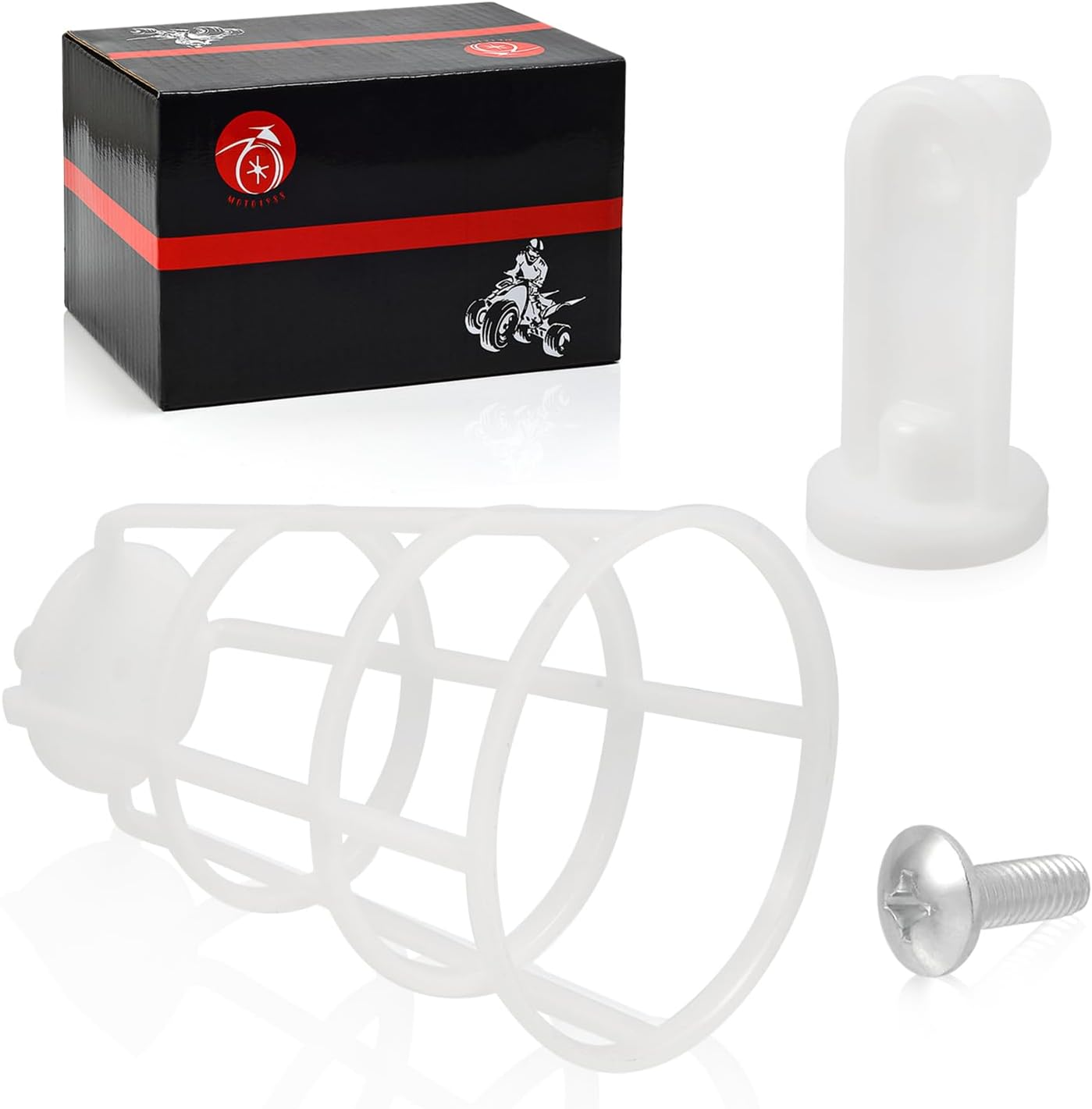 Air Filter Cage Holder & Stopper for Suzuki Eiger 400 King Quad 400 Vinson 500 LT-A400 LT-F400 LT-A500 LT-F500 13791-03G00 13792-03G00 image number 3