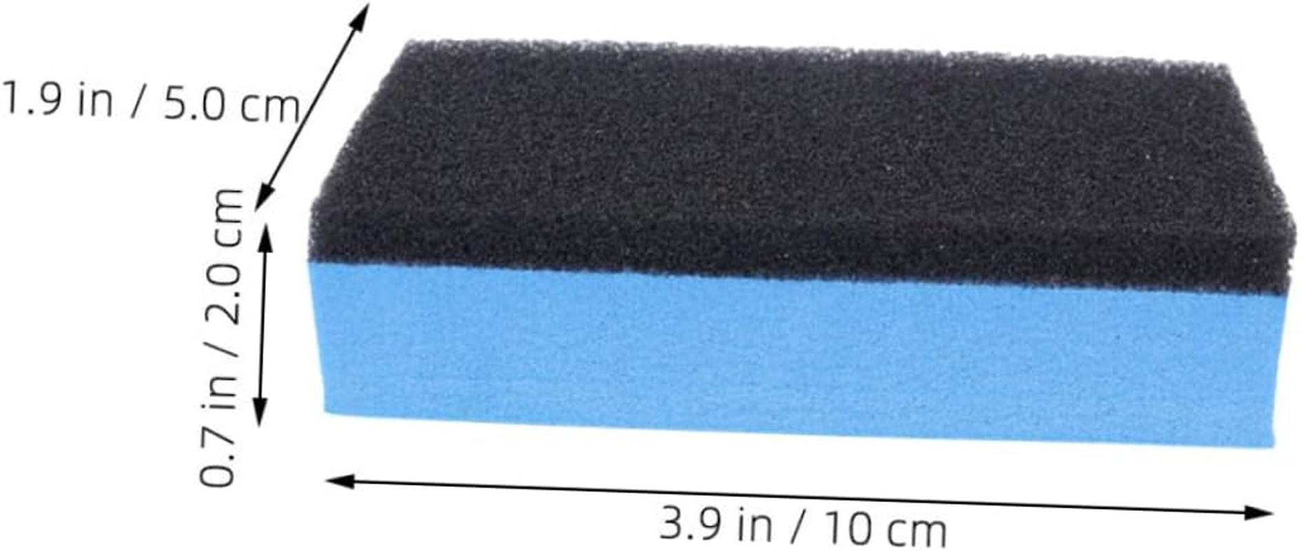 HONMEET Tire Shine Applicator Sponge Pads 6Pcs, High-Density Tire Dressing Applicator for Car Detailing and Wheel Shine, Large Car Wax Coating Sponges for Automotive Exterior Care