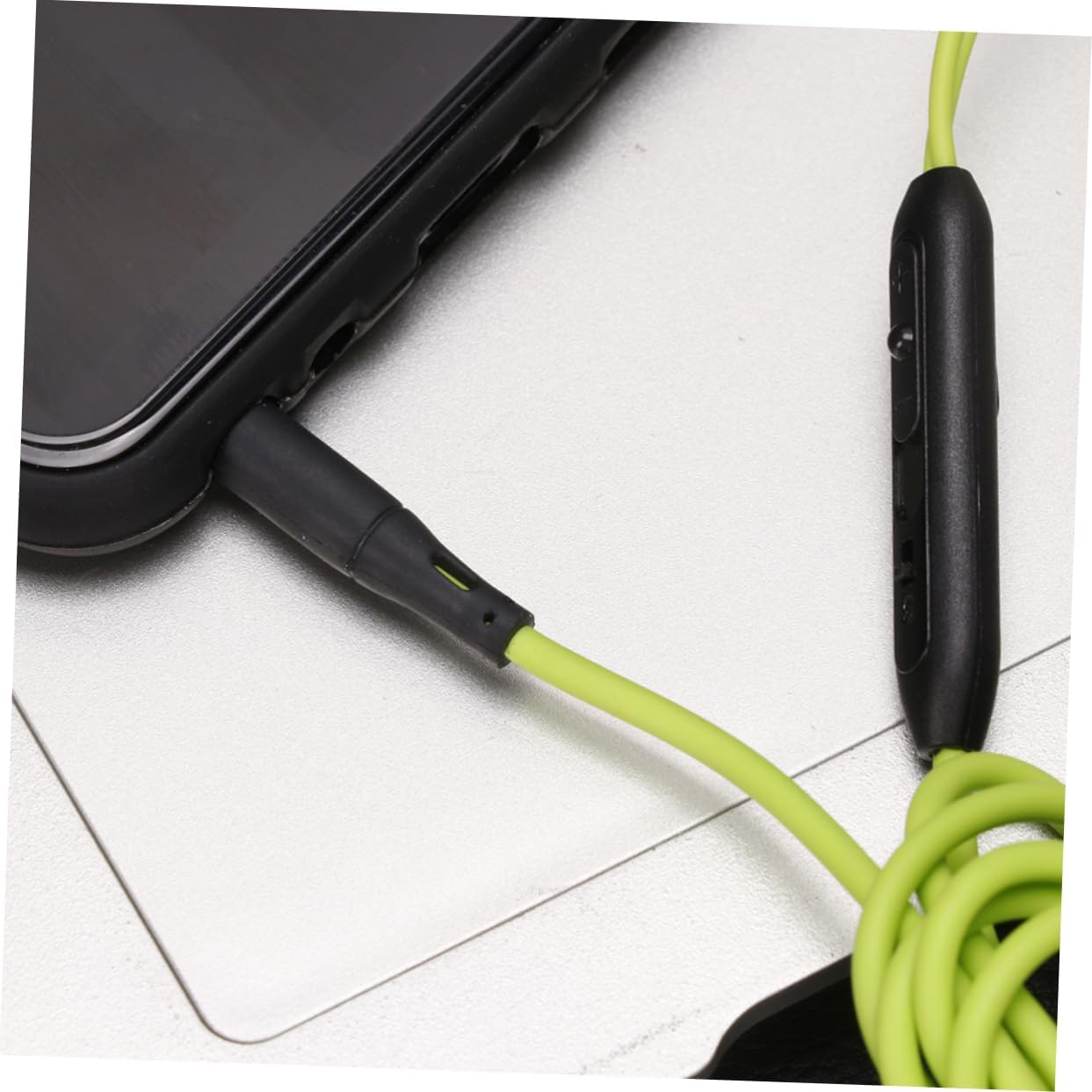 TEHAUX Audio Jack Earphones in Ear Earbuds Headphones for Running and Exercise Wired Headset Bass and Microphone for Smartphone image number 4