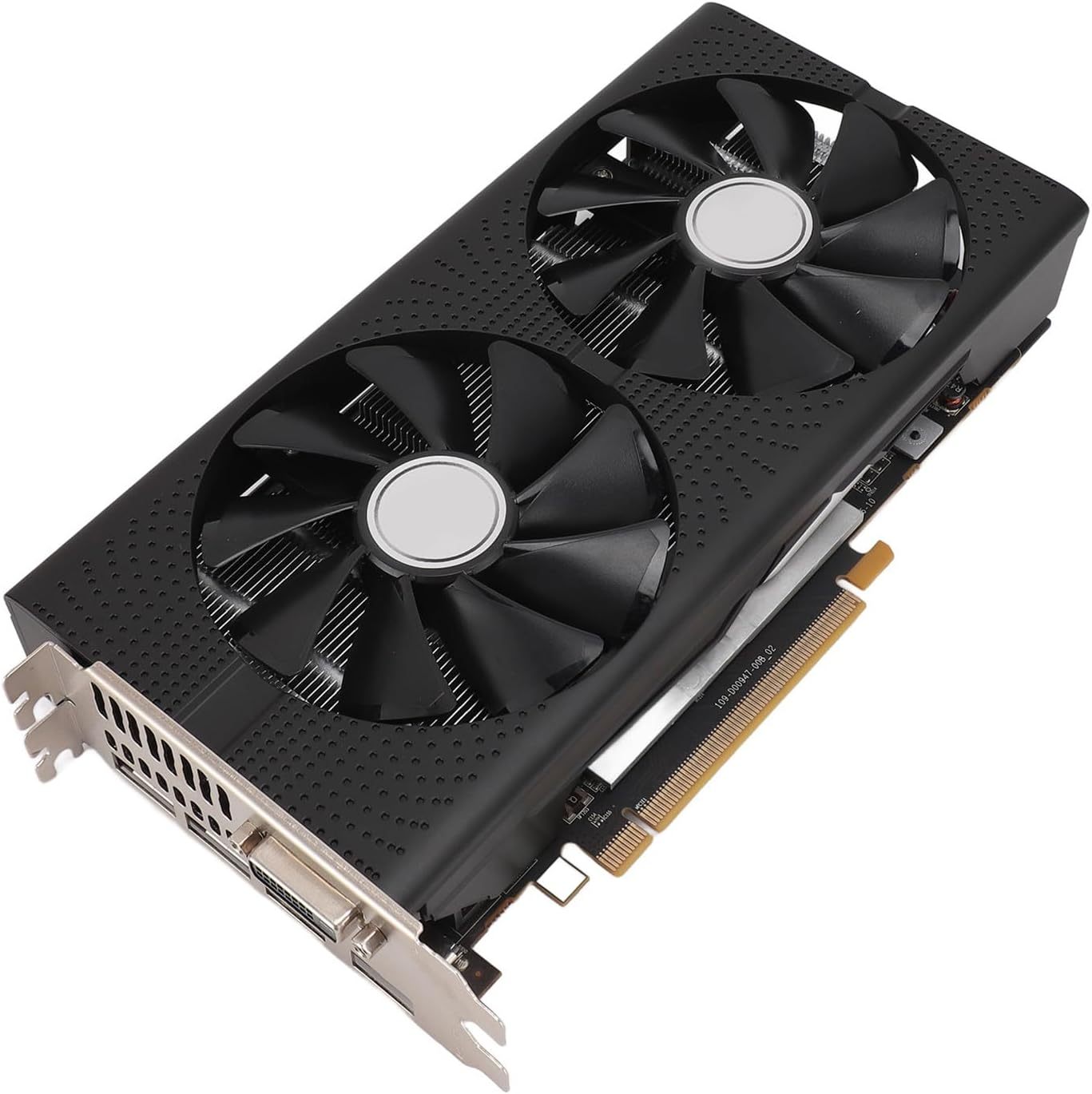 RX580 8GB GDDR5 256Bit GPU, Dual Fan Gaming Graphics Card with PCI Express 3.0, High Resolution Support, DVI HDMI DP Desktop for PC image number 2