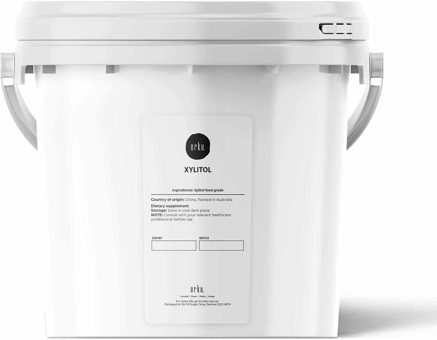 1.2Kg Xylitol Crystal Powder Bucket USP FCC Natural Sweetener Sugar Substitute image number 2