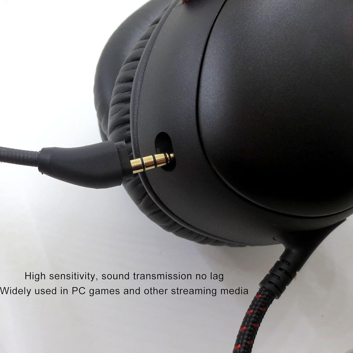 Diyeeni Mic Replacement for Cloud III Gaming Headset, Detachable Microphone Boom, 360&deg; Bendable Replacement Game Microphone, 3.5Mm Mic Plug for Cloud III