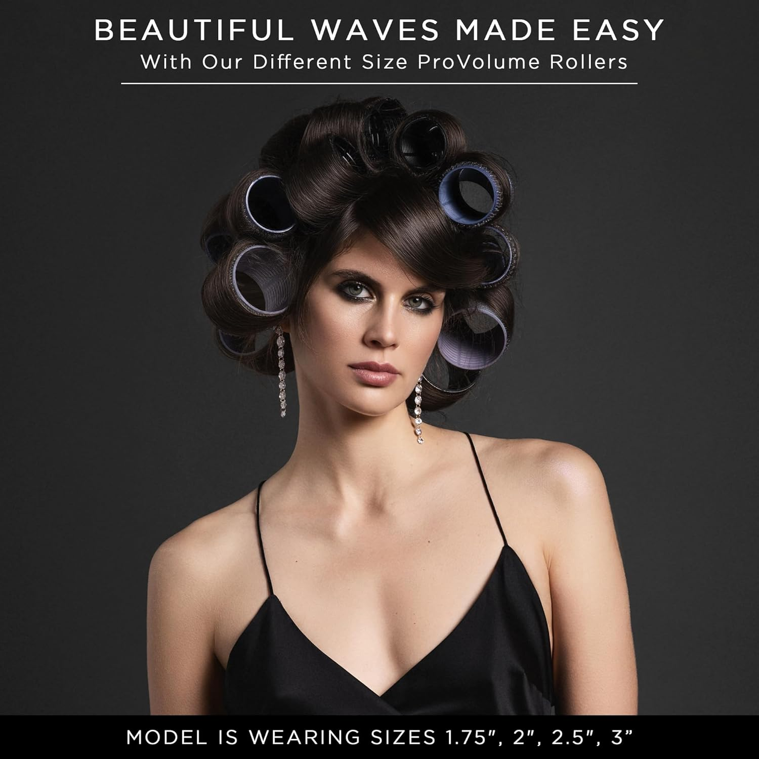 Fromm Provolume 1.75" Self-Grip Ceramic Ionic Thermal Hair Rollers, 3 Count Large Salon Quality Hair Curlers for Medium and Long Hair, Blowouts, Curtain Bangs image number 2