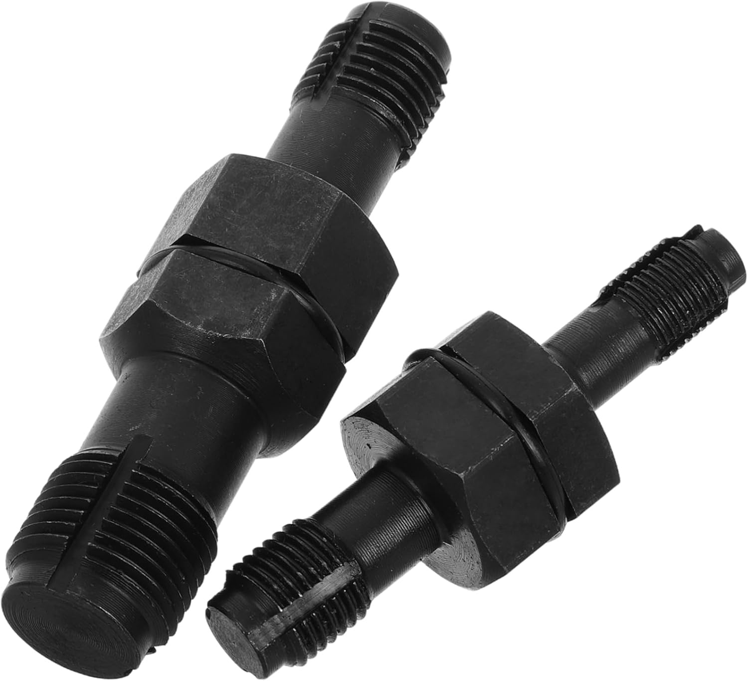 SOESFOUFU 2Pcs Spark Repair Tool Rethreader Nut Removal Tool Double Head Wrench Automotive Engine Spark Thread Repair Kit image number 5