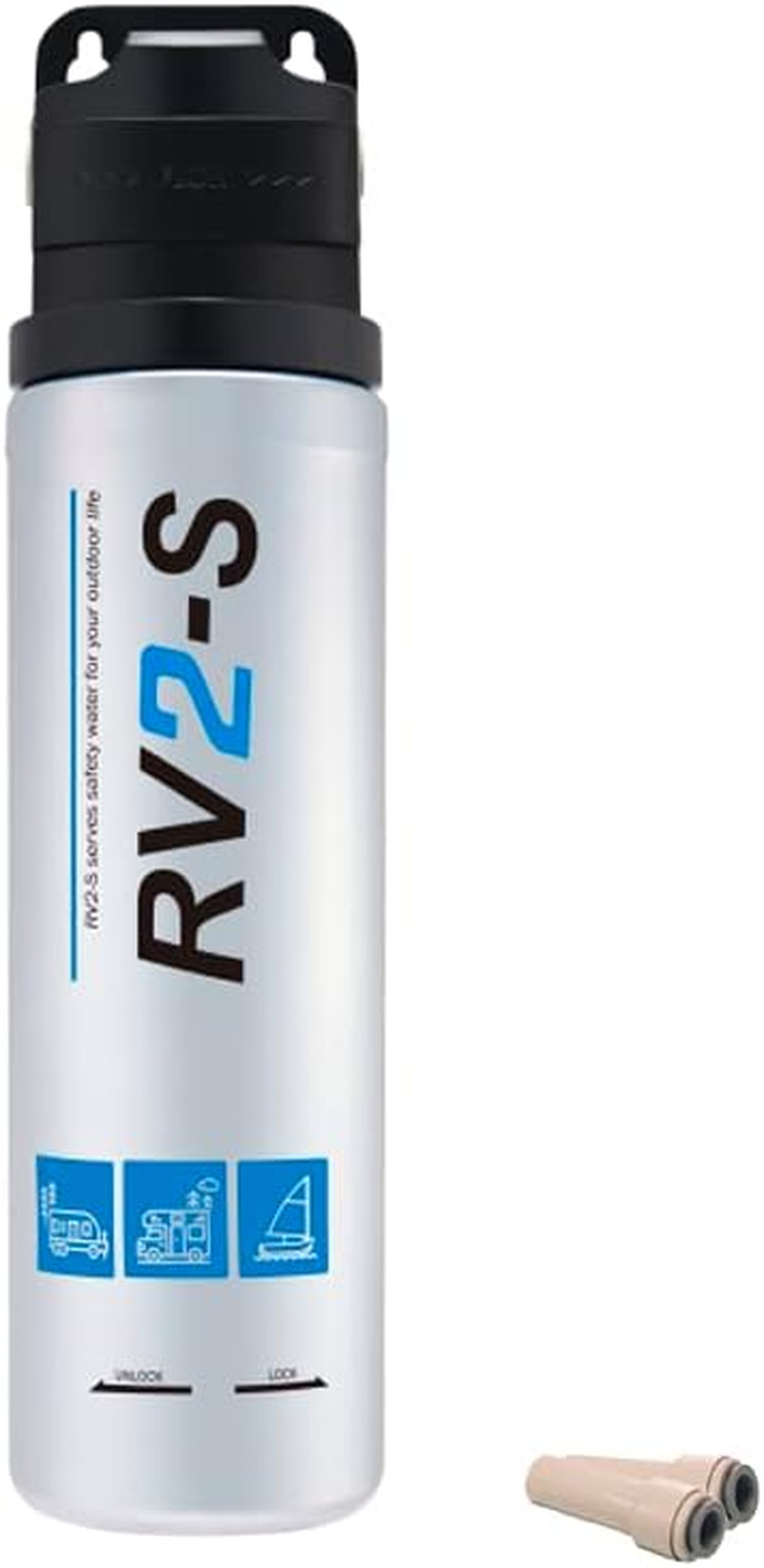 RV2-S Caravan Filter with Full KIT Replace Everpure ADC (RV2-S Caravan Filter with Full KIT - Filter Only) image number 1