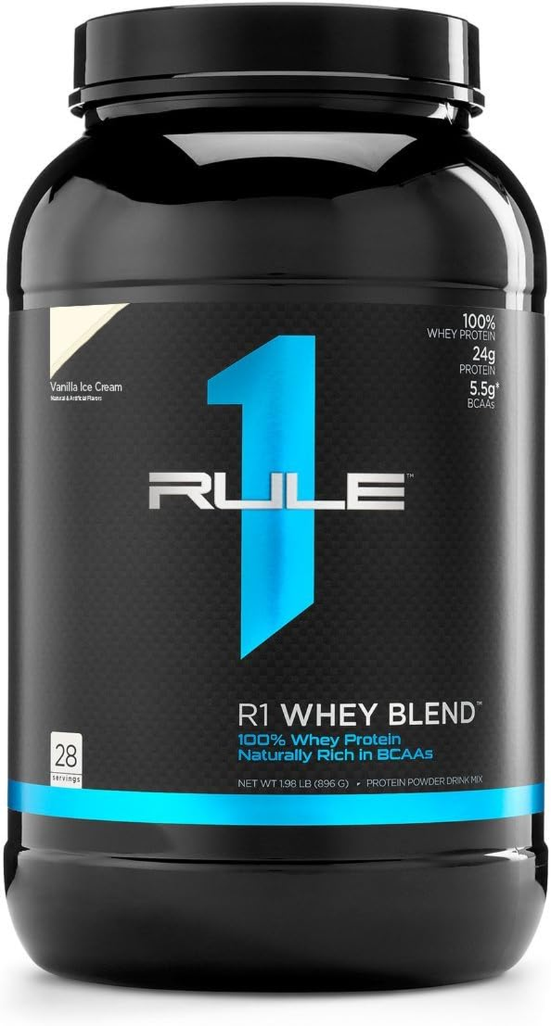 Rule1 R1 Whey Blend 28 Servings, Chocolate Fudge,, Chocolate Fudge 1 Kilograms image number 6