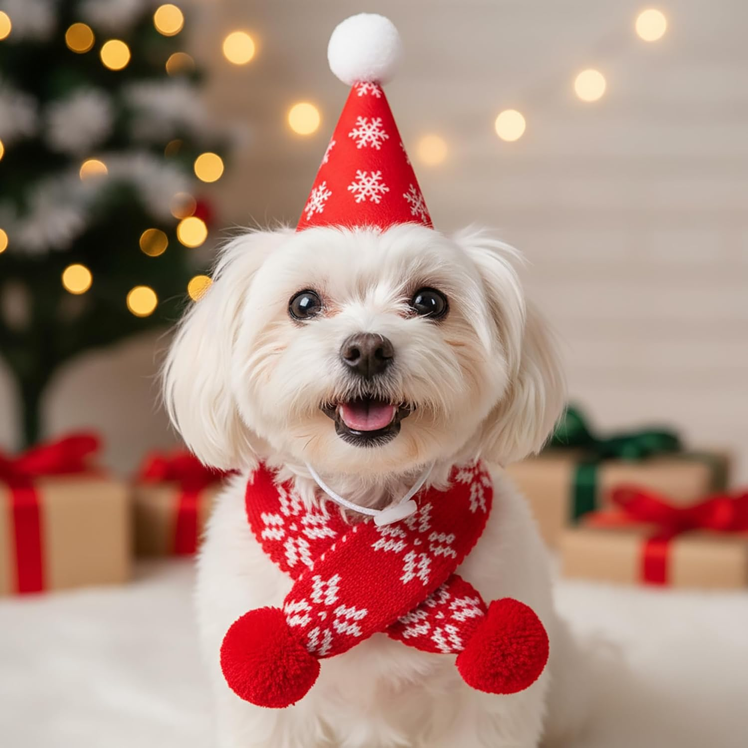 Christmas Dog Costume Snow image number 6