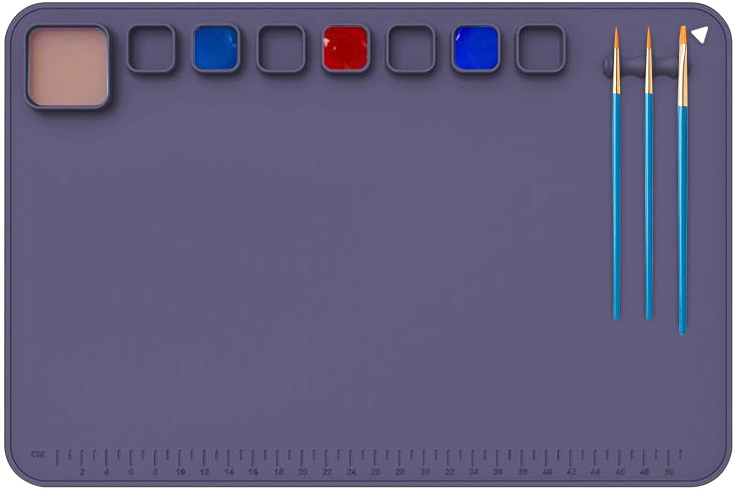 Silicone Mats for Crafts - 23Inchx16Inch Heat Resistant Silicone Crafting Mat Nonstick Nonslip | No Staining Supplies Accessories for Resin, Painting, Paint, Clay, Craft image number 5