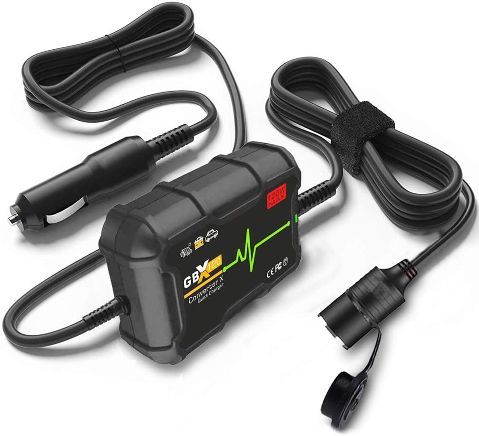 Voltage Step-Down Dropper Converter Reducer 24V to 12V 10A Cigarette Power Adapter for Truck Lorries Buses image number 3