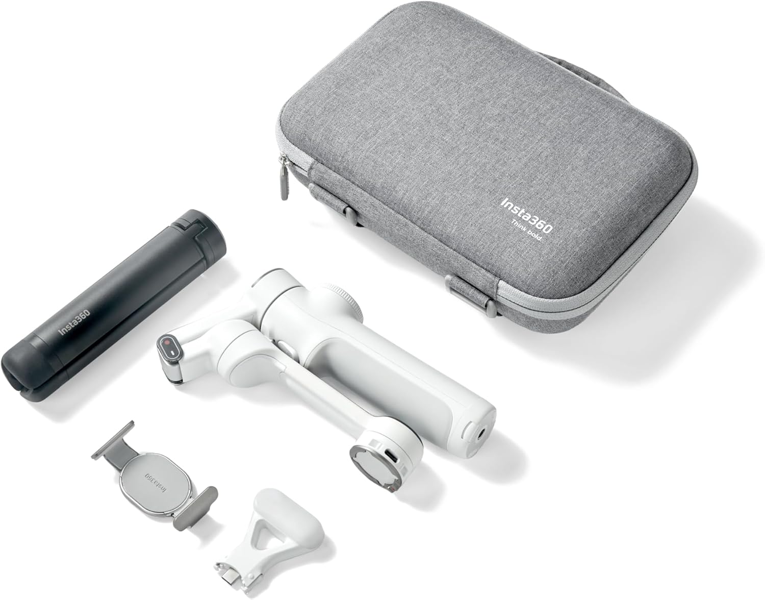 Insta360 Flow 2 Pro/Flow 2 Carry Case, Grey, Fabric, Ethylene-Vinyl Acetate and Velvet image number 1