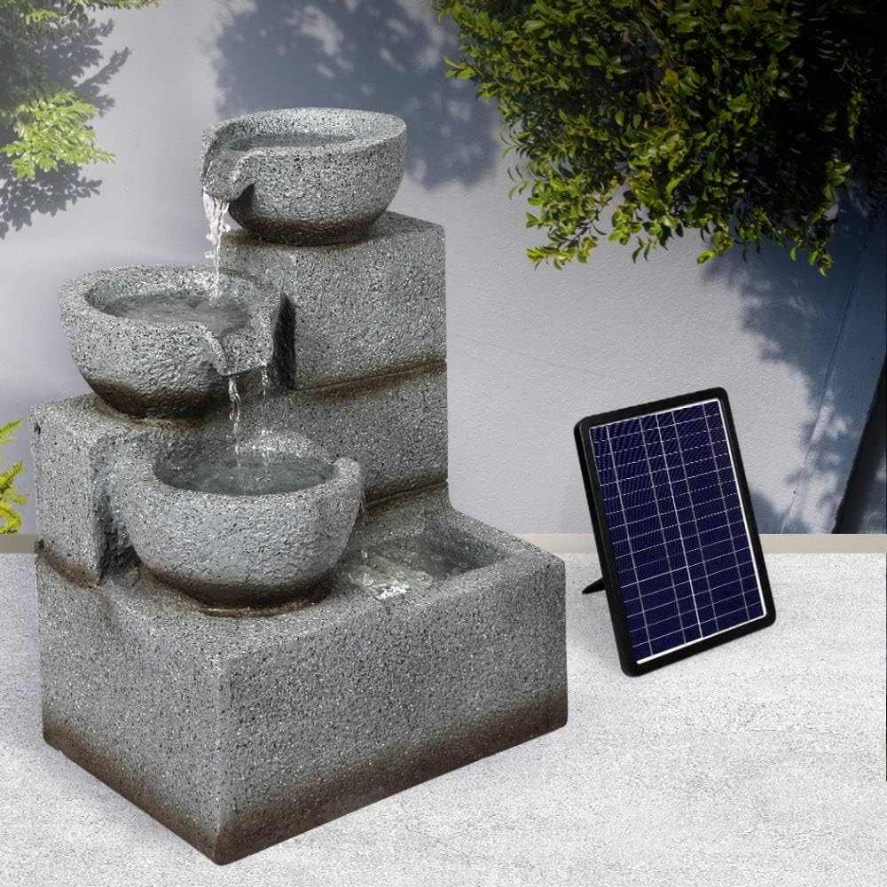 Solar Fountain Water Bird Bath Power Pump Kit Indoor Garden Outdoor image number 3