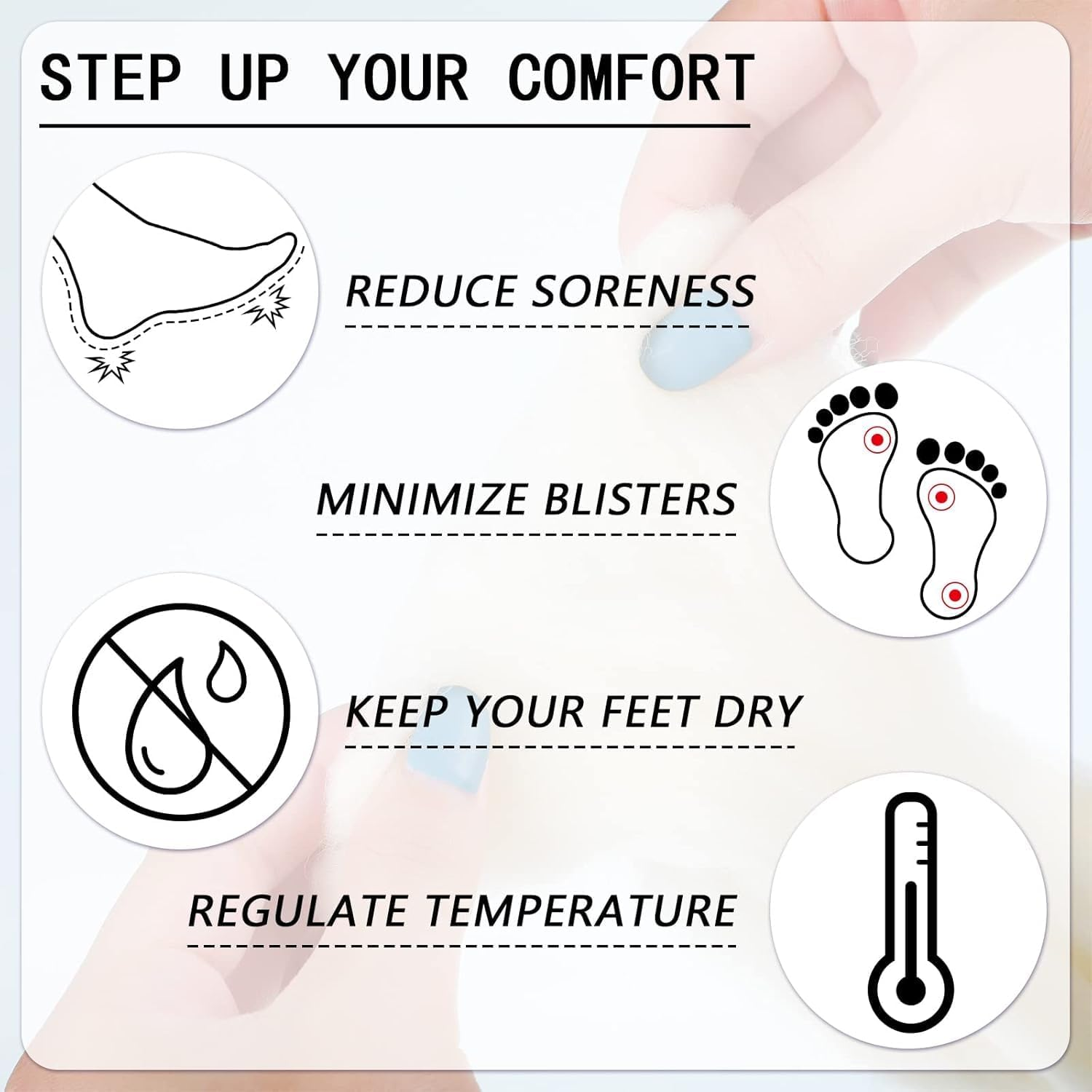 2 Bags Lambs Wool for Toes Soft Cushioning and Toe Separator Pads Blister Prevention Cushion for Hiking Lambs Wool Toe Pads for Pointe Shoes Protectors Boot Cushion, 1.76 Oz 50 G image number 2