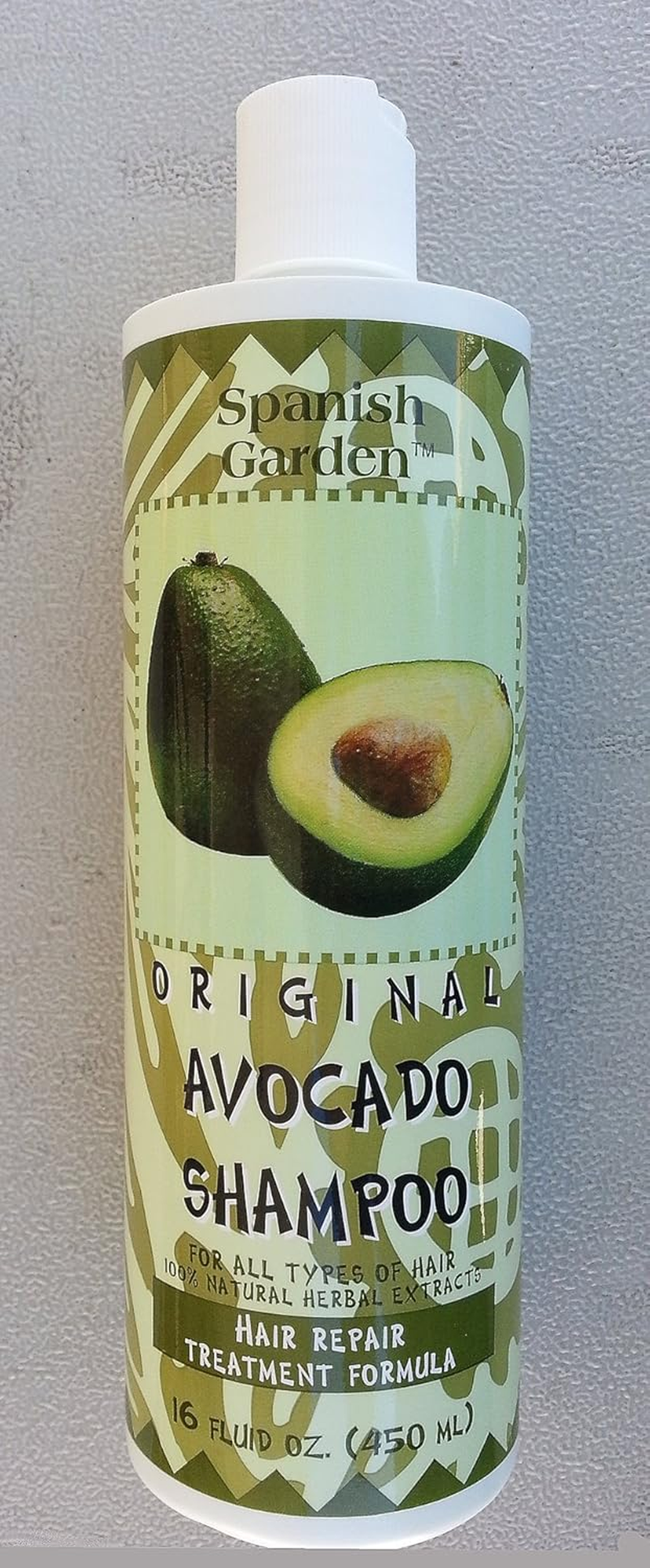 Original Avocado Shampoo by Spanish Garden 470Ml & image number 1