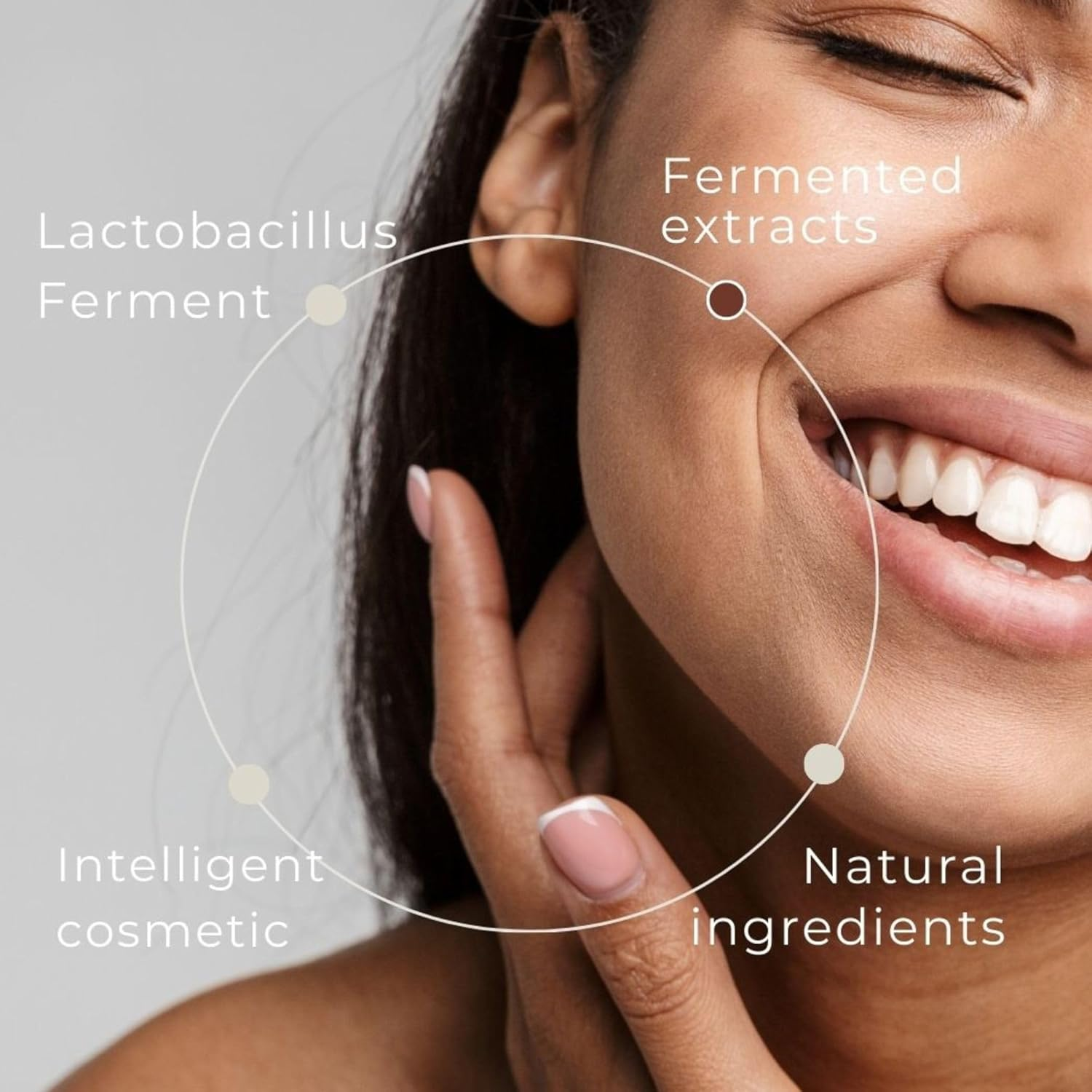 Lab by NS. Biome Hyaluronic Acid Eye Patches, Intensive Moisture & Anti-Fatigue, with Fermented Berry Extracts, Pack of 60