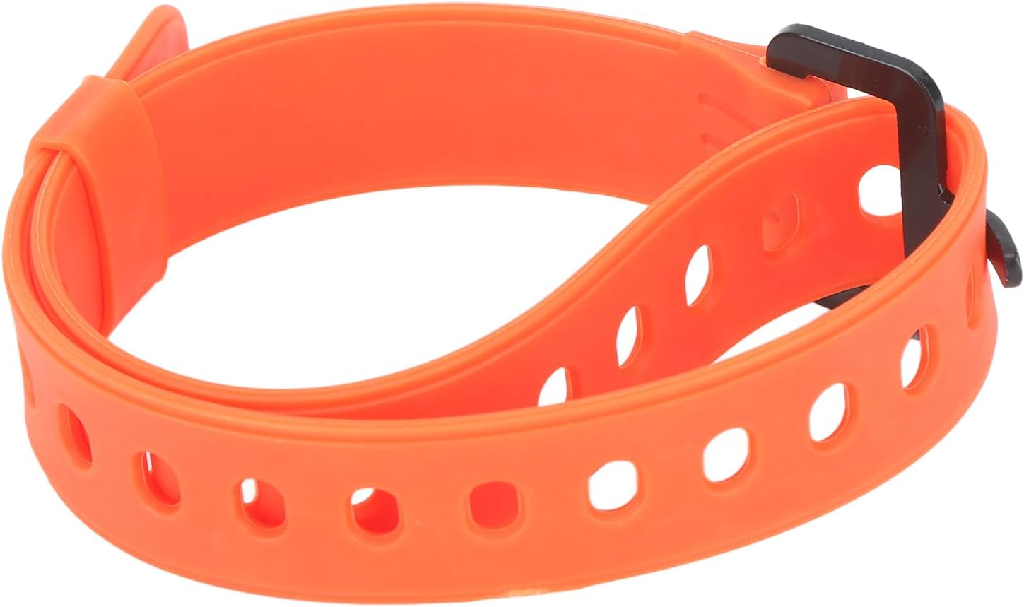 Elastic Luggage Straps with Quick Release Buckle, 45.2Cm Rubber Bungee Cords with Stainless Steel Hooks for Travel, Cargo Securing, Sports Gear & Outdoor Equipment (Orange) image number 4