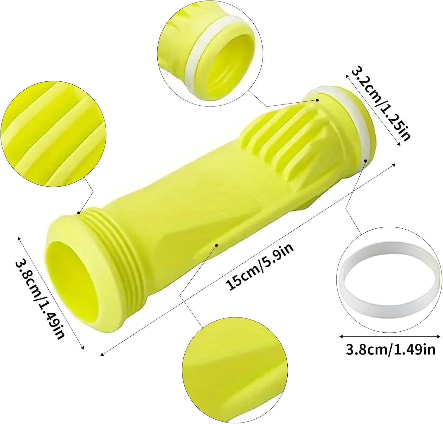 Premium W69698 Pool Cleaner Long Life Diaphragm, W69698 Pool Cleaner Diaphragm with W81600 Rataining Ring Long Replacement for Zodiac Baracuda G3 G4 (4 Pack) (4 Pack) image number 3