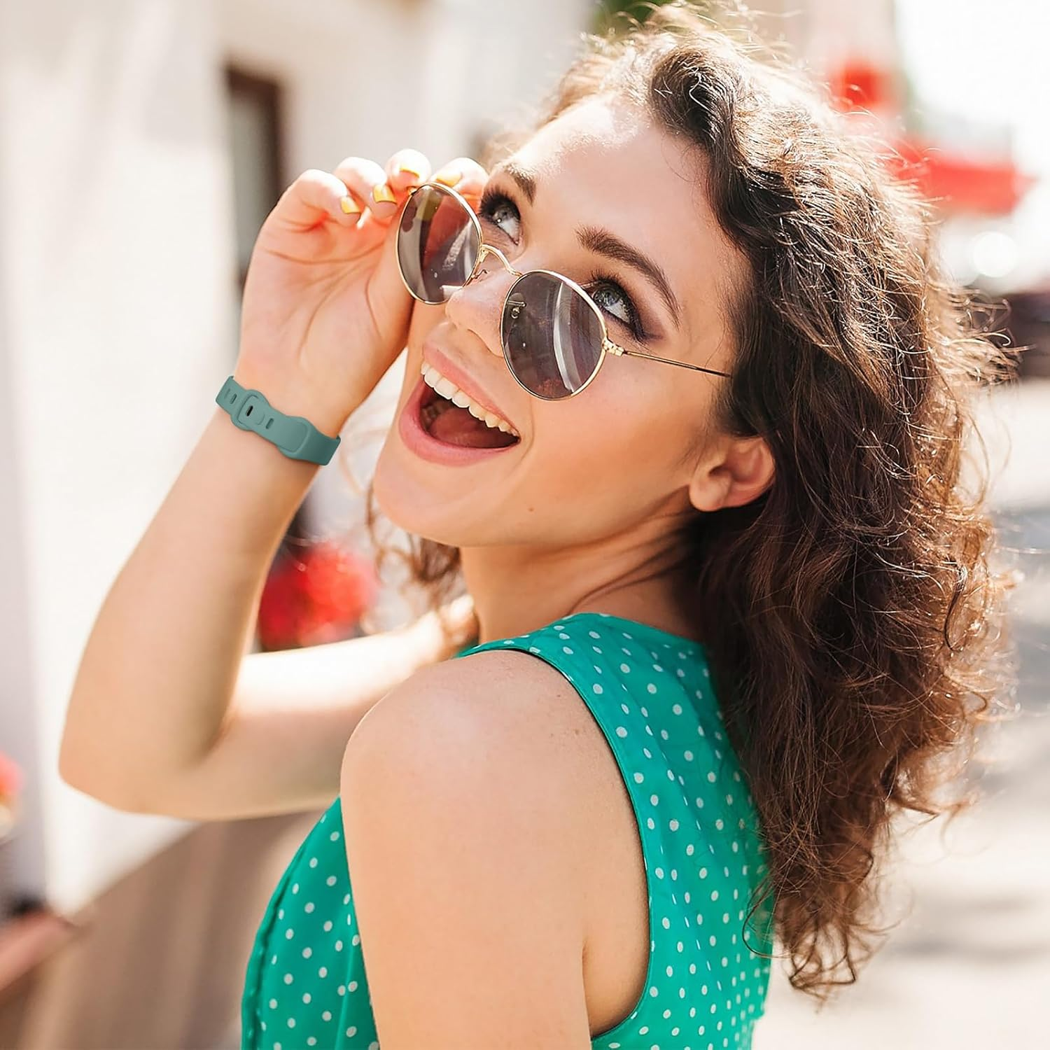 Getino Slim Band Compatible with Fitbit Sense 2/ Sense Bands/Versa 4/ Versa 3 Bands Women Men, Silicone Sport Accessories Thin Band for Fitbit Sense/Sense 2/ Versa 4/ Versa 3 image number 5