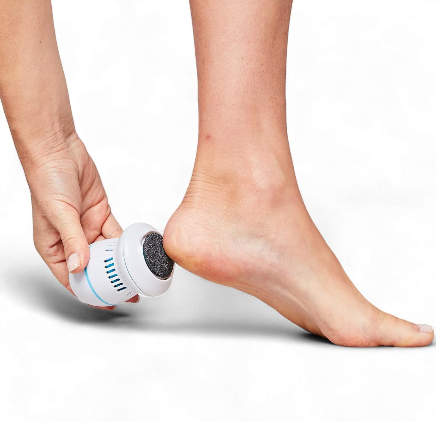 3 PAGEN Electric Callus Remover with 2 Attachments & 2 Speed Levels - Foot Care Device & Pedicure Kit for Callus Removal - Gentle & Clean - Includes Collection Container - Battery Operated image number 1