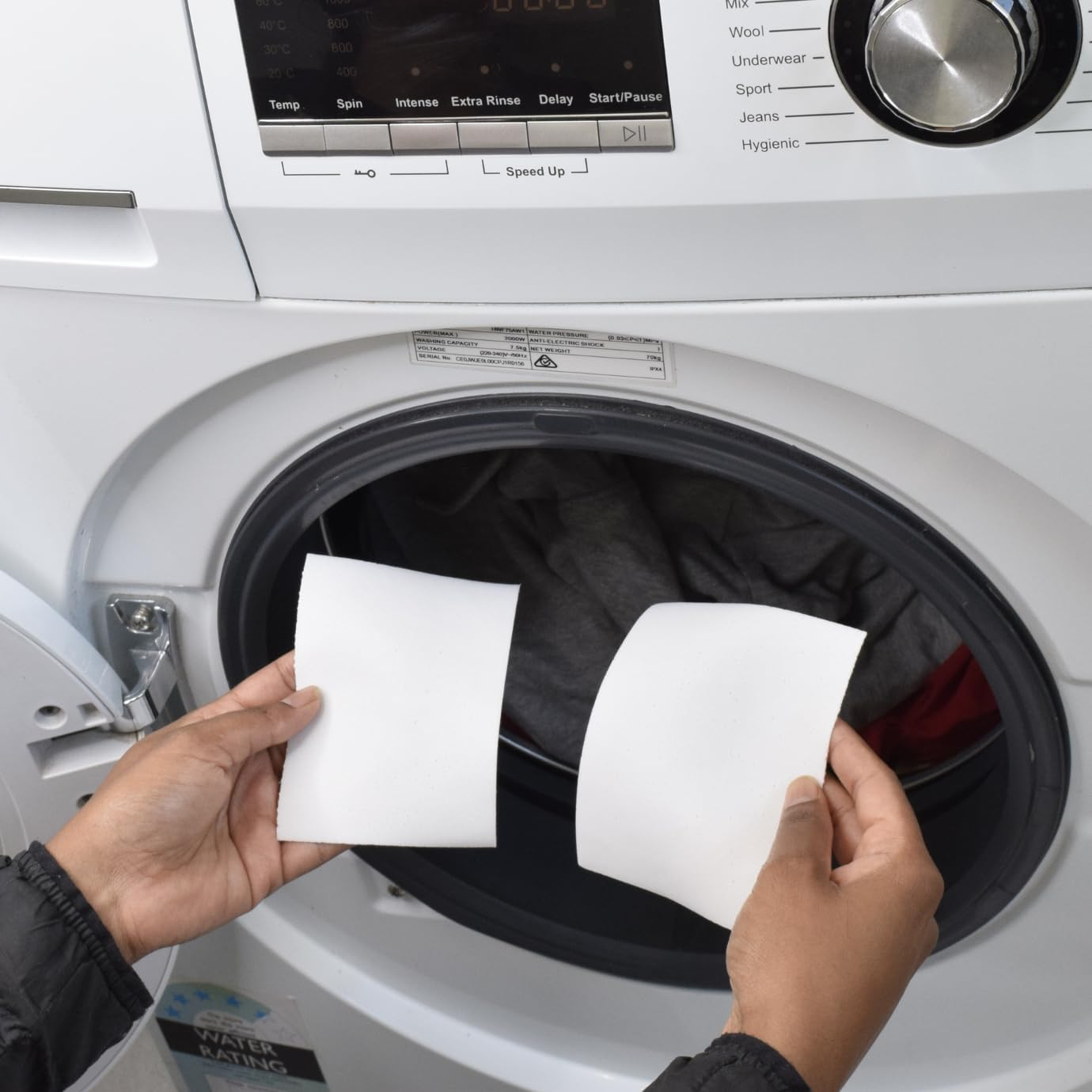 Eco Laundry Detergent Sheets, Ultra Concentrated & Fully Degradable Laundry Sheet Strips for Washing Clothes. Gentle Clean & Odour Free- 80 Loads, Fresh Blossom- ECO Massive image number 5