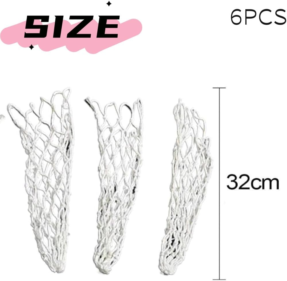 Goxfaca Pool Table Pockets, 6Pcs Billiards Table Pocket, Billiards Mesh Bag, Hollow Out Pocket Nets for Billiards Trainning, Sturdy Replacement Pockets for Pool, Replacing Pool Table Pockets