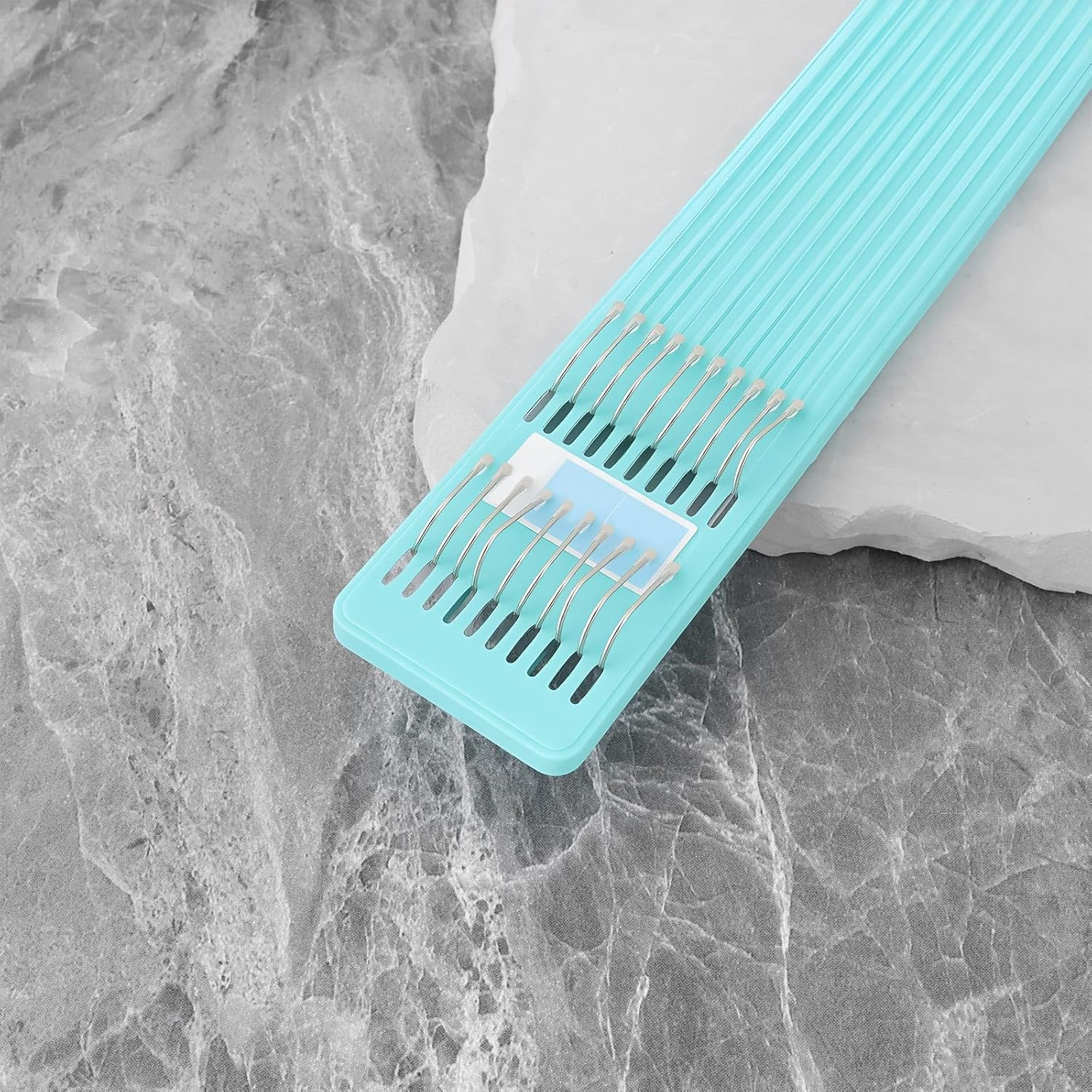 20Pcs Small Barbless Fish Hooks with 45Cm Line Suitable for Fishing Grass Crucian Carp - 2: 0.7*14.2Mm image number 4