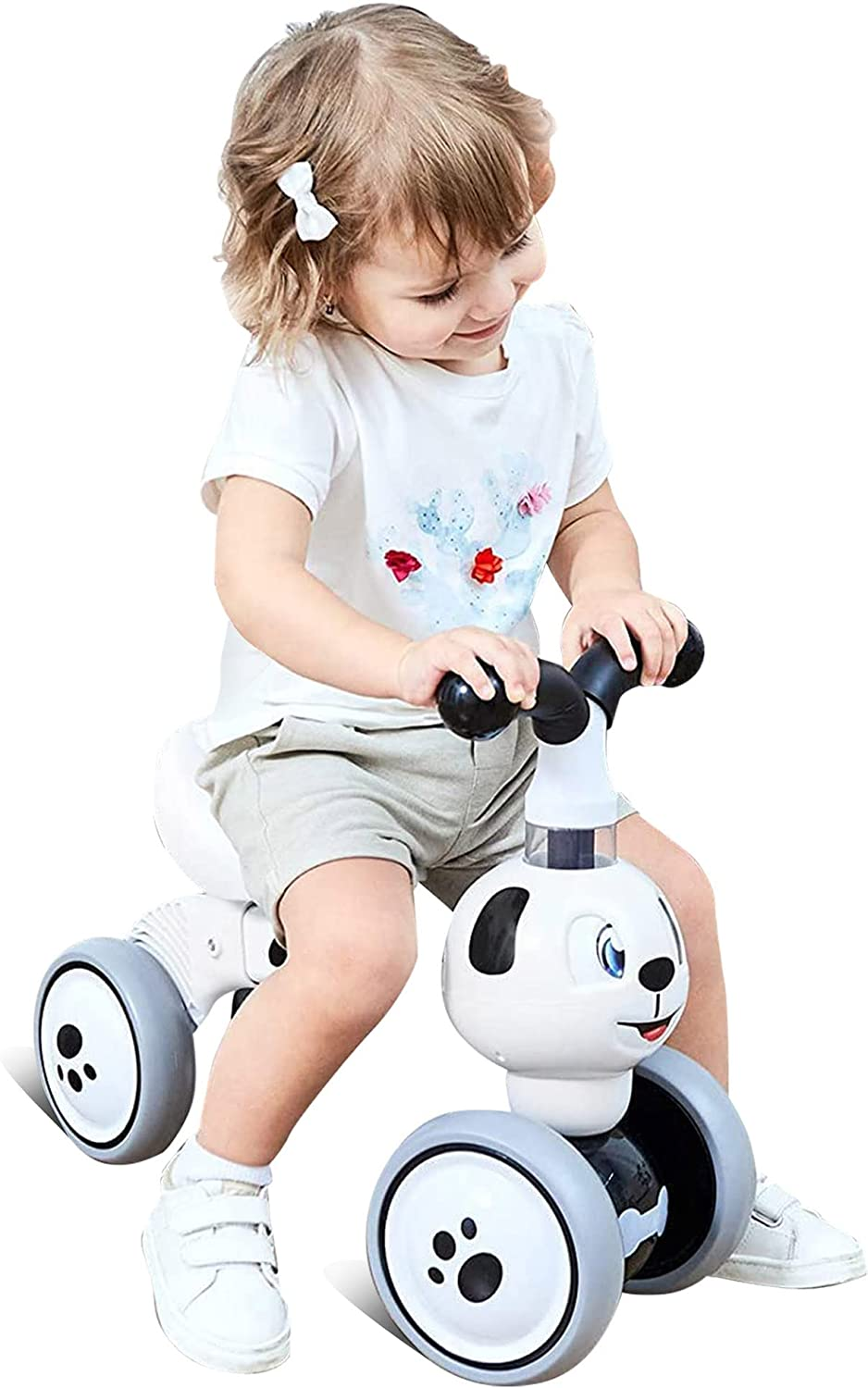Baby Balance Bikes -TEKXDD Bicycle Kids Toys Riding Toy for 1 Year Boys Girls 10-24 Months, Toddler First Bike First Birthday Gift