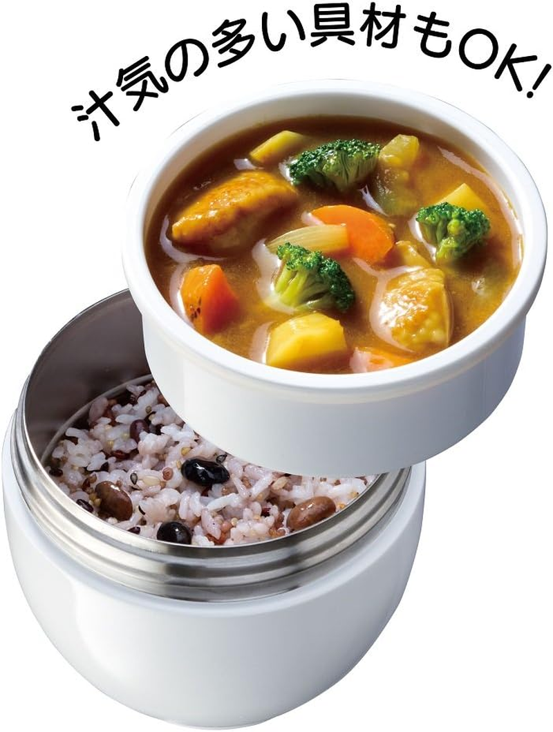 Skater LDNC6AG-A Antibacterial Insulated Lunch Box, Bowl Shape, Lunch Jar, 19.3 Fl Oz (540 Ml), Kiki'S Delivery Service, French Studio Ghibli