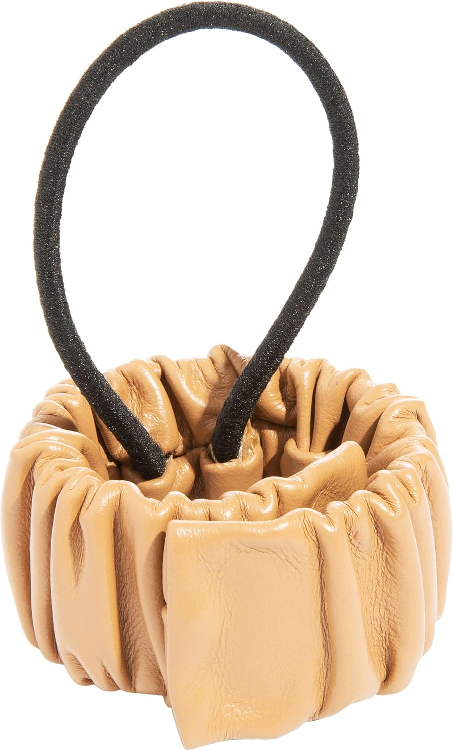 L. Erickson Snap Leather Pony Cuff, Camel image number 1