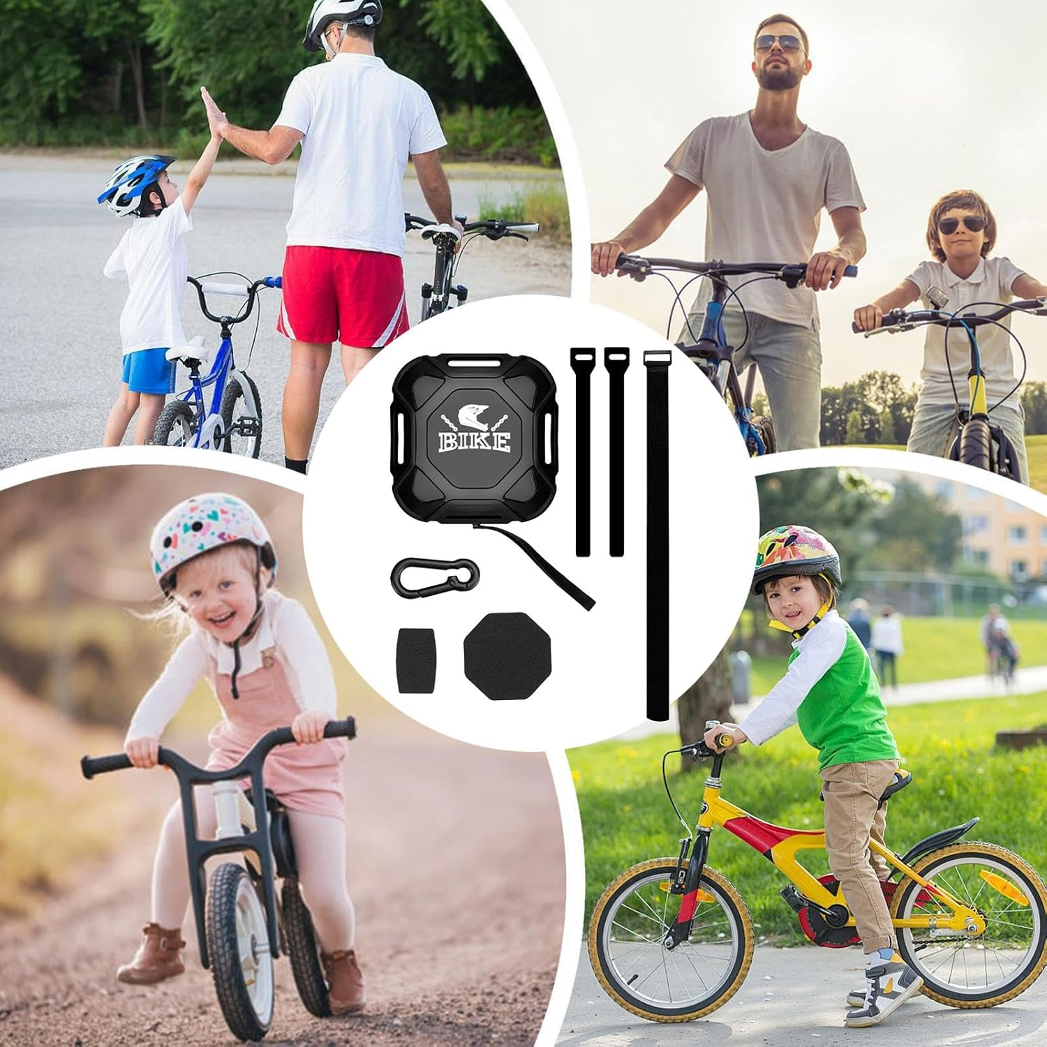 Retractable 8.2Ft Cycling Towing Rope for Kids, Parent-Child Pull Traction Rope, Secure Tow Strap for Biking, Cycling Support Rope for Adults and Children, Easy-To-Use Bike Tow Rope for Family Rides image number 5