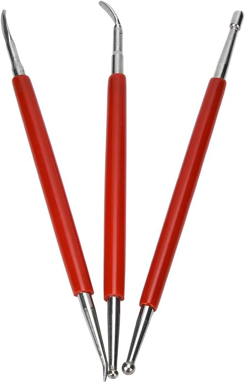 Leathercraft Supplies Carving Stylus Tool, Leather Working Tools Hand Tools Leather Craft, for Shaping Wax for Leather Craftsmanship