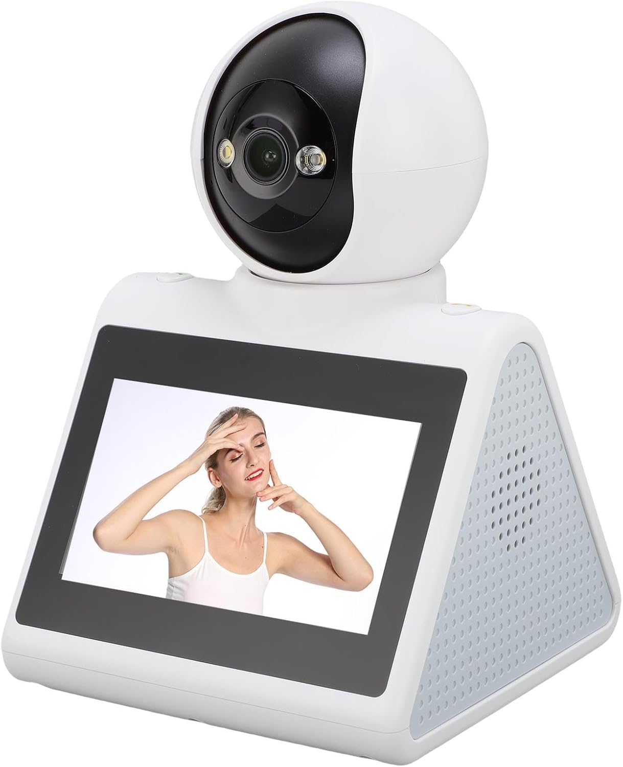 MENDUNER Indoor Smart Security Camera, 2MP HD Dog-Camera, One Tap Video Calling, Motion Detection for Baby and Pet Monitor, Maximum Supported 128G.