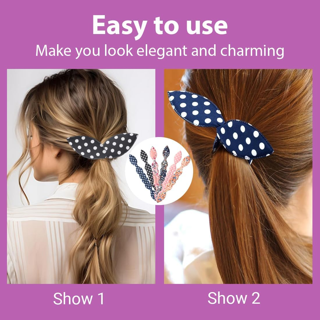 GXGM 6 Piece Magic Bun Maker, Hair Bun Maker, Hair Bun Maker, Braid Hair Styling Tool, for Women and Girls, Suitable for Beginners image number 6