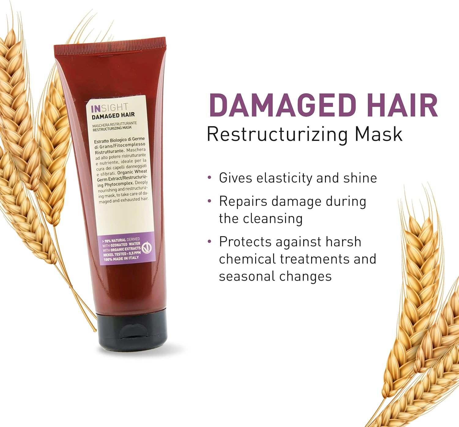 Insight Damaged Hair Restructurizing Mask 250Ml image number 3