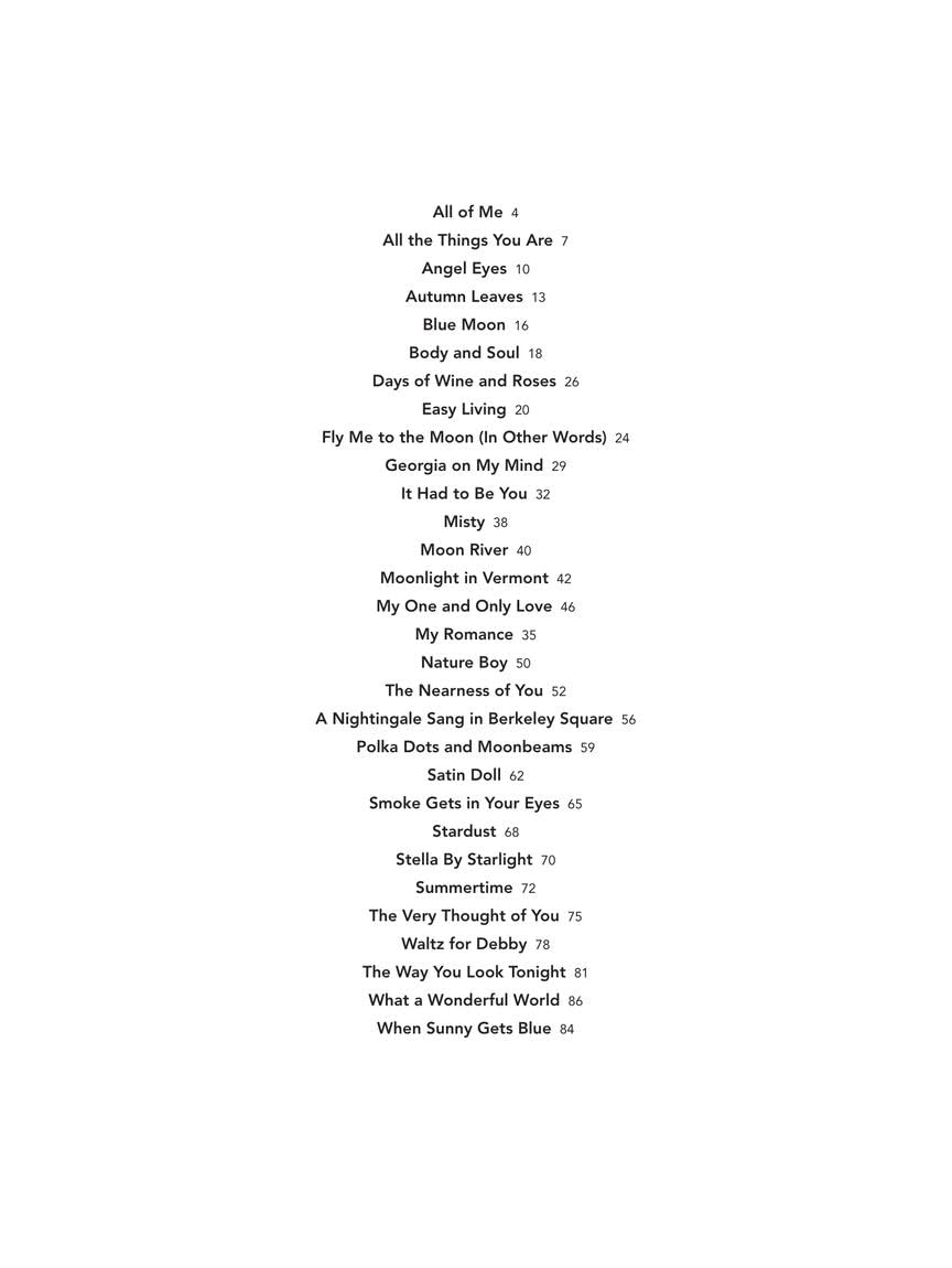 Peaceful Jazz Piano Solos: a Collection of 30 Pieces image number 1