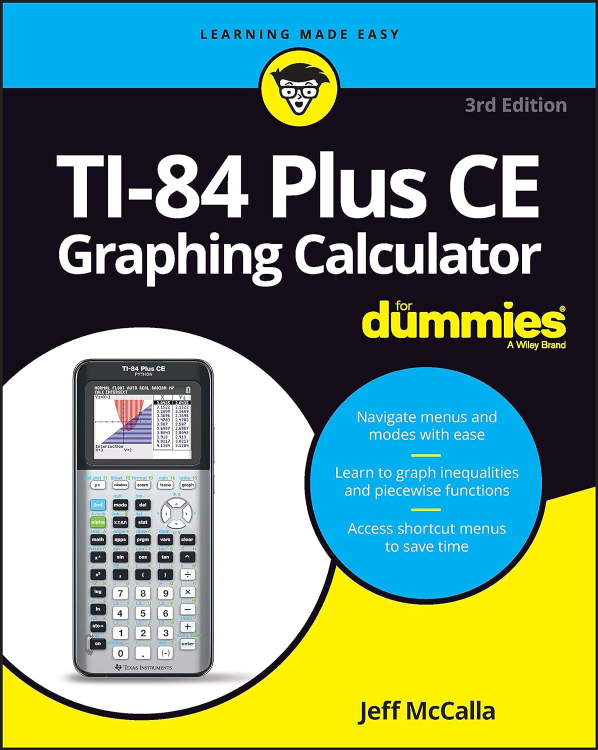 TI-84 plus CE Graphing Calculator for Dummies