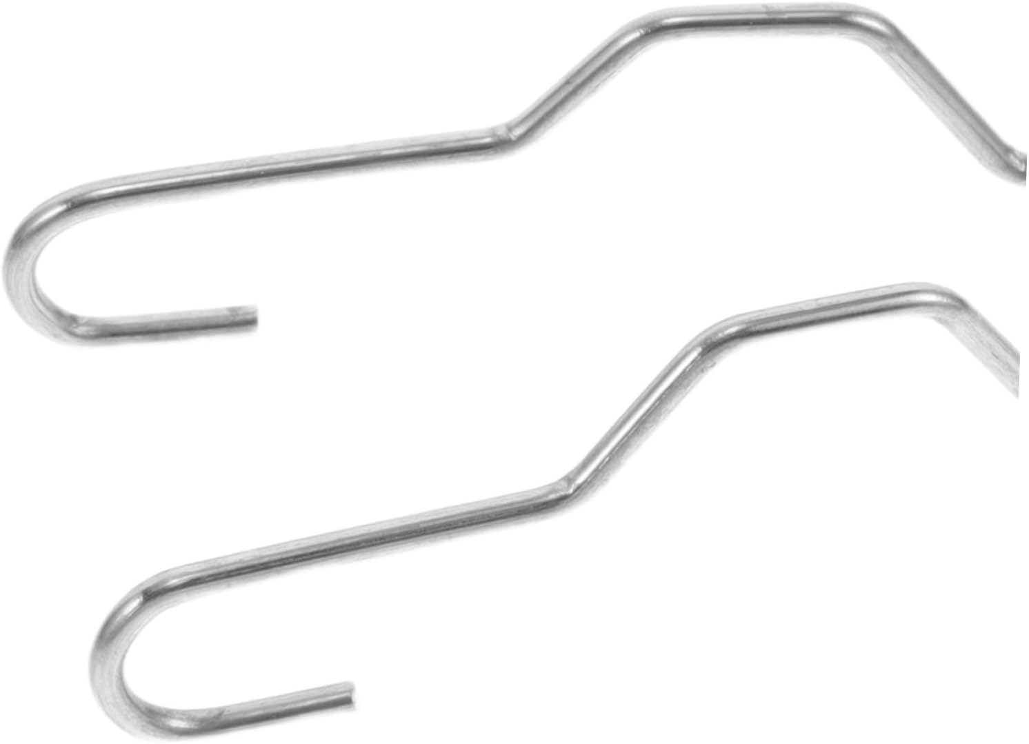 JECOMPRIS 12Pcs Sturdy Stainless Steel Car Headlight Bulb Retainer Clamps Easy Installation Fit image number 3