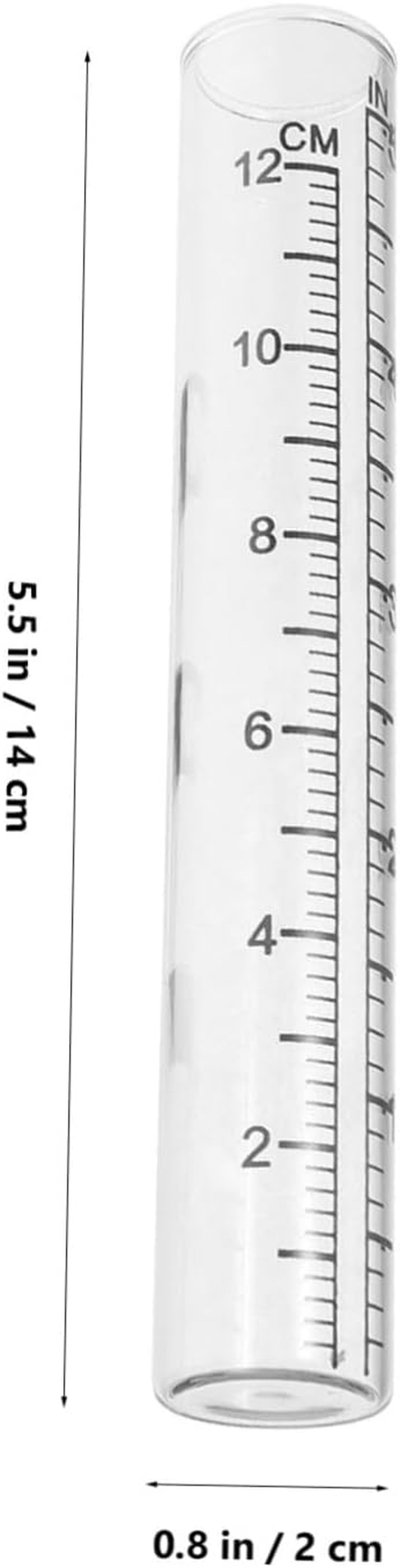 Ibasenice Stainless Steel Rain Gauge Bracket with Stable Column Design for Outdoor Garden Accurate Rainfall Measurement Tool Water Gauge Holder image number 1