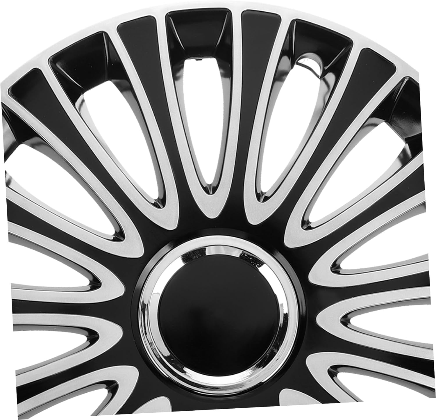 EXAOMBLE Automotive Wheel Rim Cover Car Wheel Decorative Hubcap Easy Install Fitment image number 1