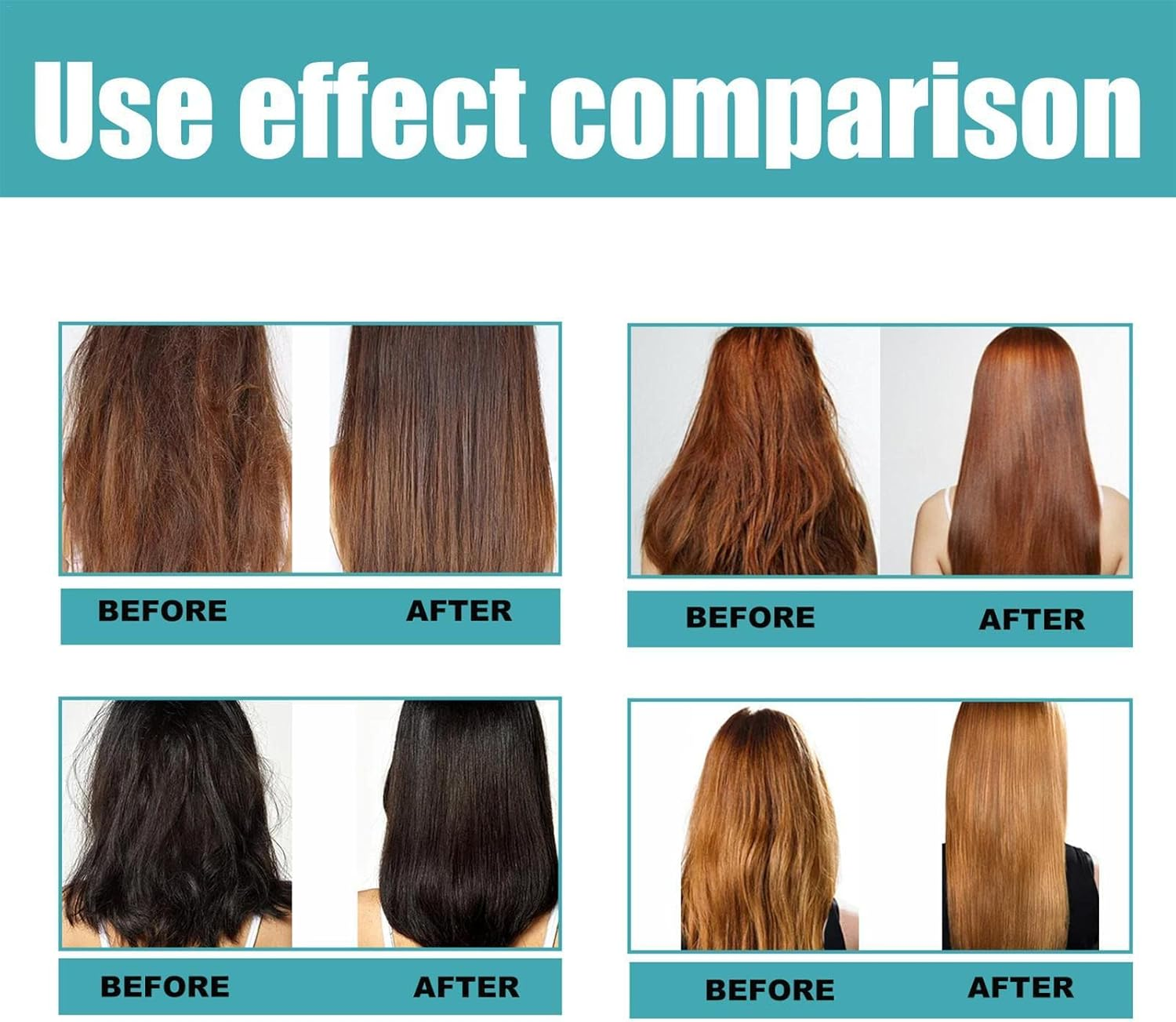 Straightening Cream for Curly Hair,Protein Correcting Curly Hair Straightener - 60Ml Women'S Hair Straightening Cream, Hair Smoothing Hair Protection Cream for Curly Hair and Dry image number 2