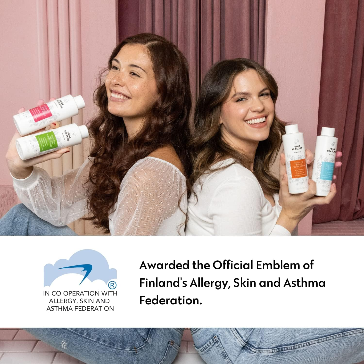 Four Reasons No Nothing Sensitive Repair Shampoo - Fragrance-Free, Repairing Shampoo - for Dull and Damaged Hair | 100% Vegan | 300 Ml image number 5