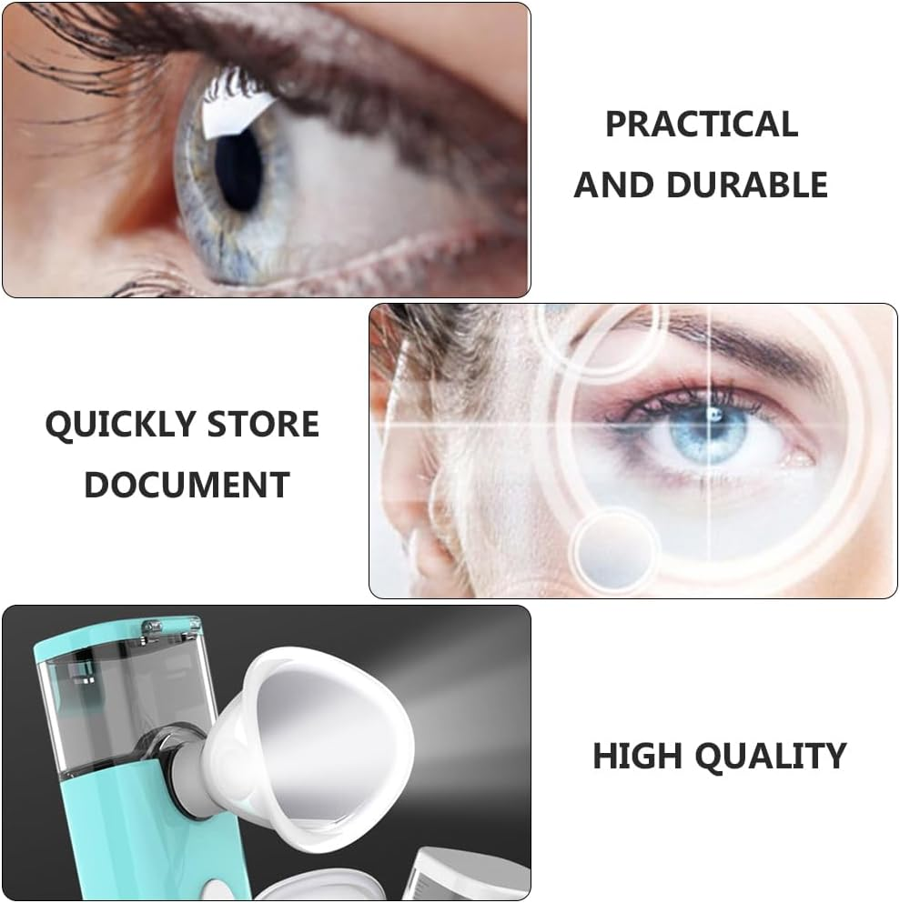 FOMIYES 1 Set Eye Steamer Eye Moisturizing Machine Eye Mist Sprayer Eye Care Sprayer Eye Steaming Machine Mist Eye Steamer Eye Mist Machine Eye Nano Steamer - White image number 6