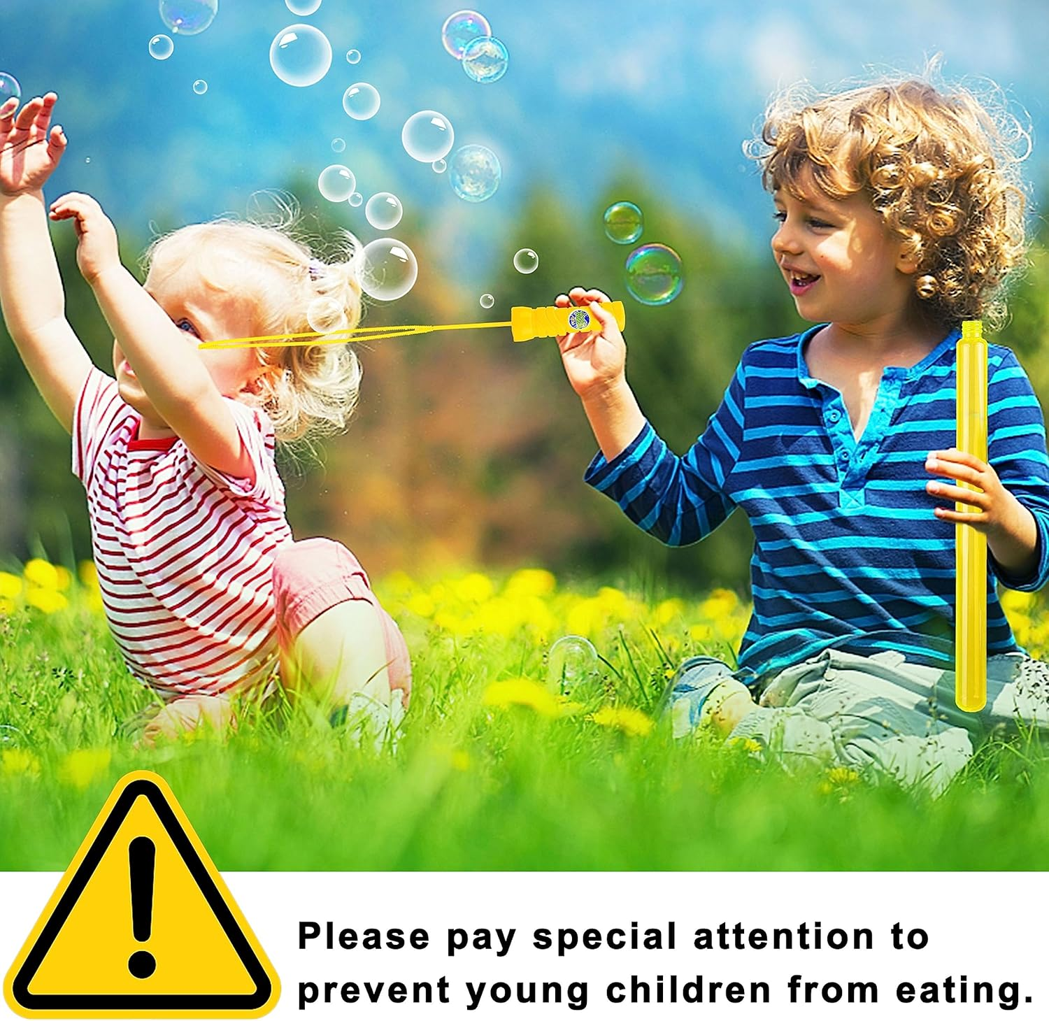 Lulu Home 2 Packs Bubble Concentrated Solution, 2 L/ 67.6 OZ Bubble Refill Solution for Kids Bubble Machine, Giant Bubble Wand, Bubble Blower, Halloween/Birthday Party Favors - up to 5 Gallons image number 4