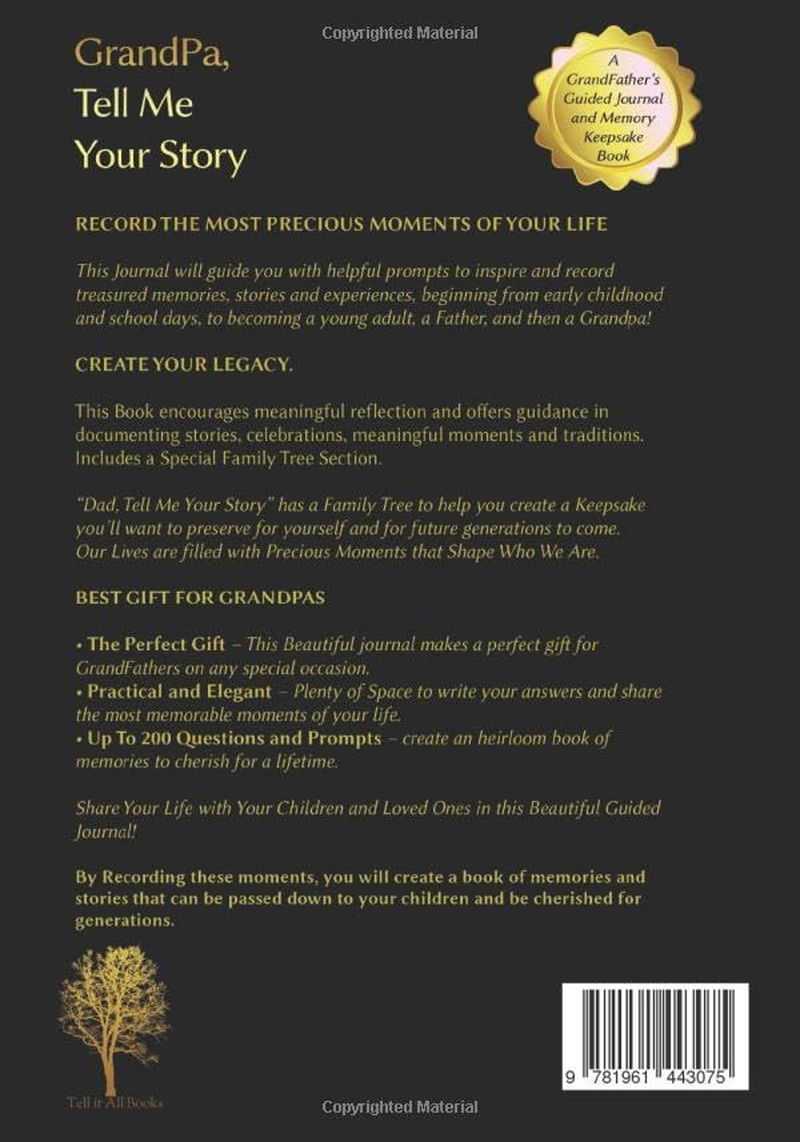 Grandpa, Tell Me Your Story: a Grandfather'S Guided Journal and Memory Keepsake Book image number 2