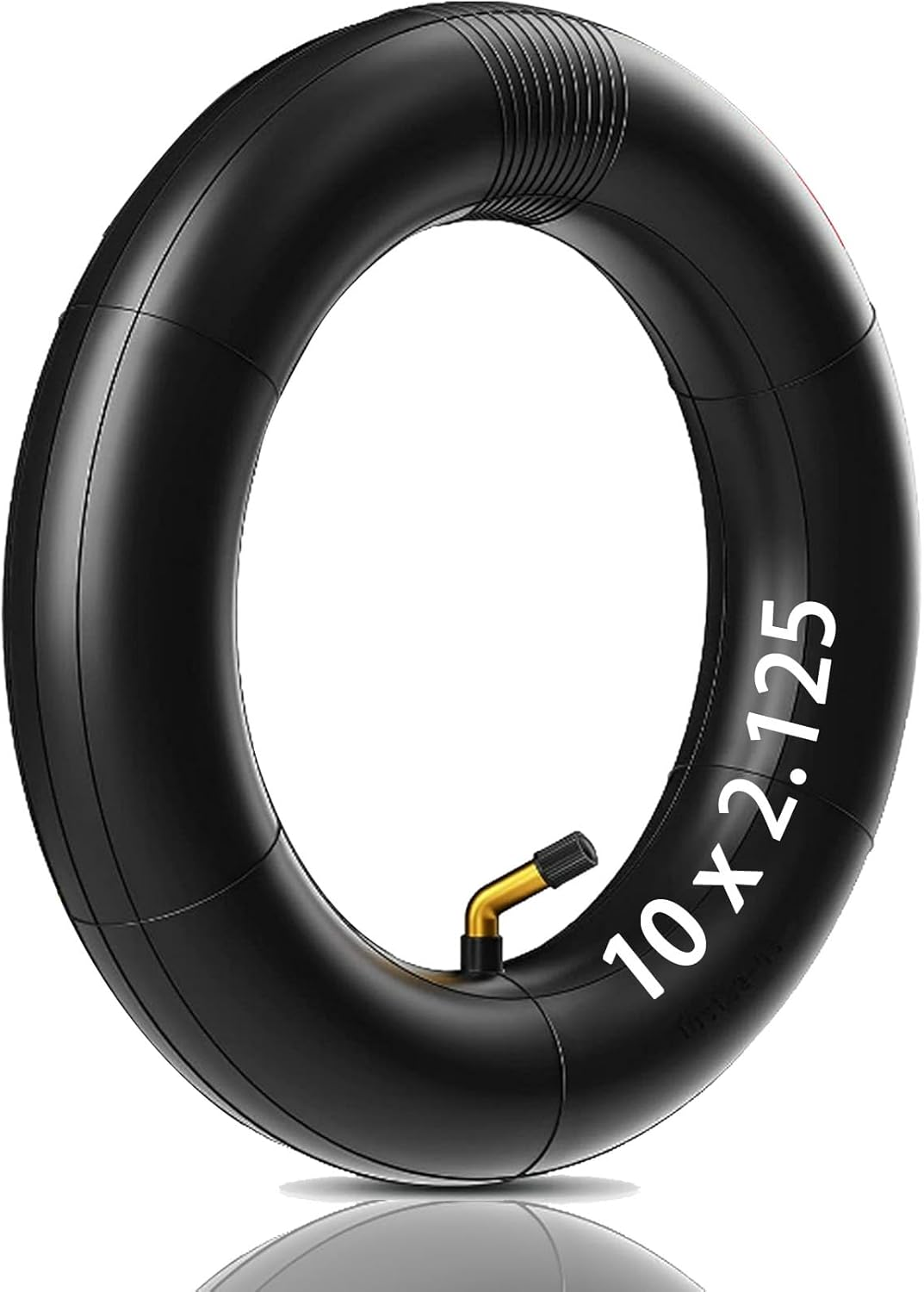 Heavy-Duty 10X2 Scooter Tubes Thicker 40% 10X2.125 Inner Tube Compatible with 10X1.90 10X1.95 10 X 2.0 10 X 2.125 54-152 Most E-Bike Tire Tube Electric Scooter Tube