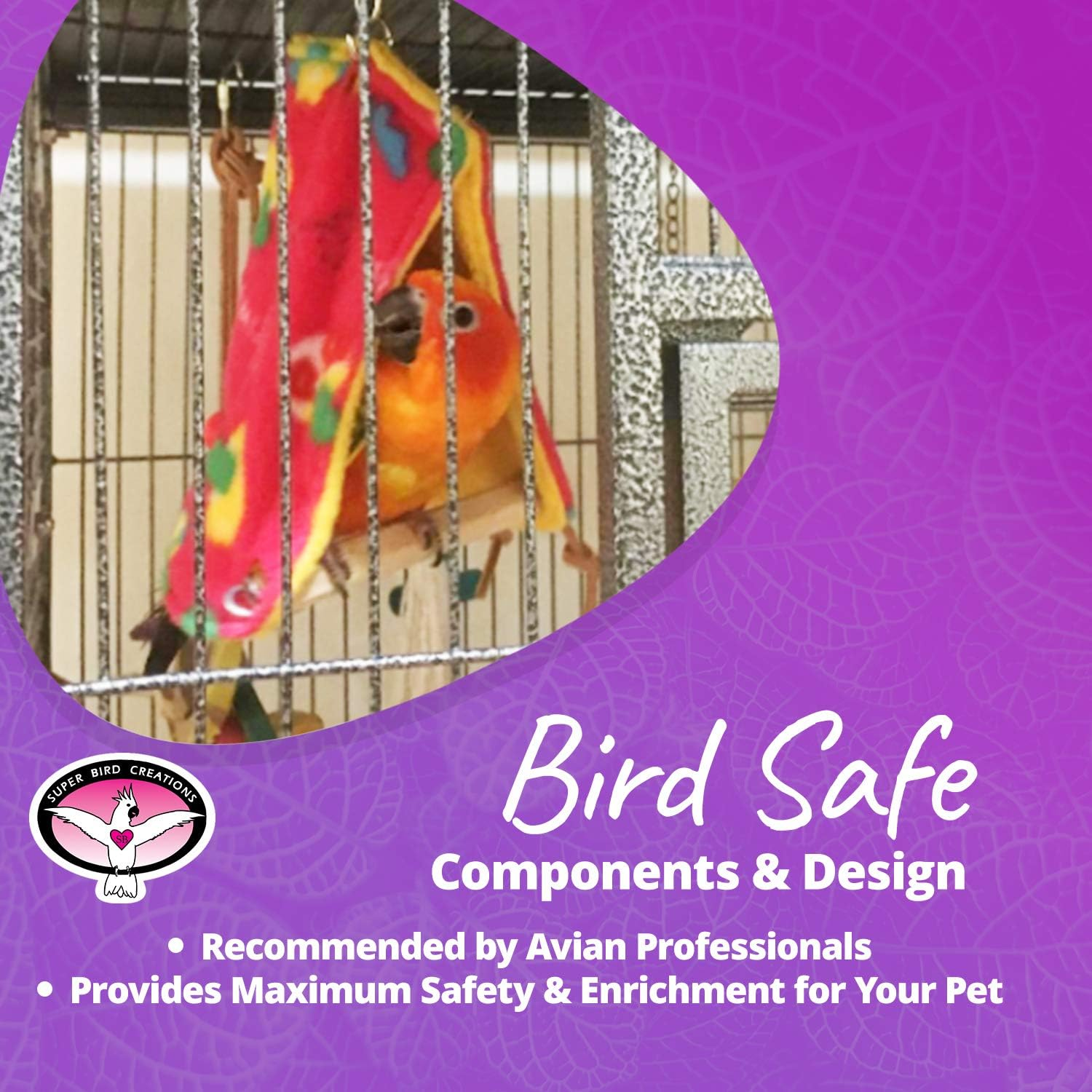 Super Bird Creations Perch Bird Tent, Medium image number 4